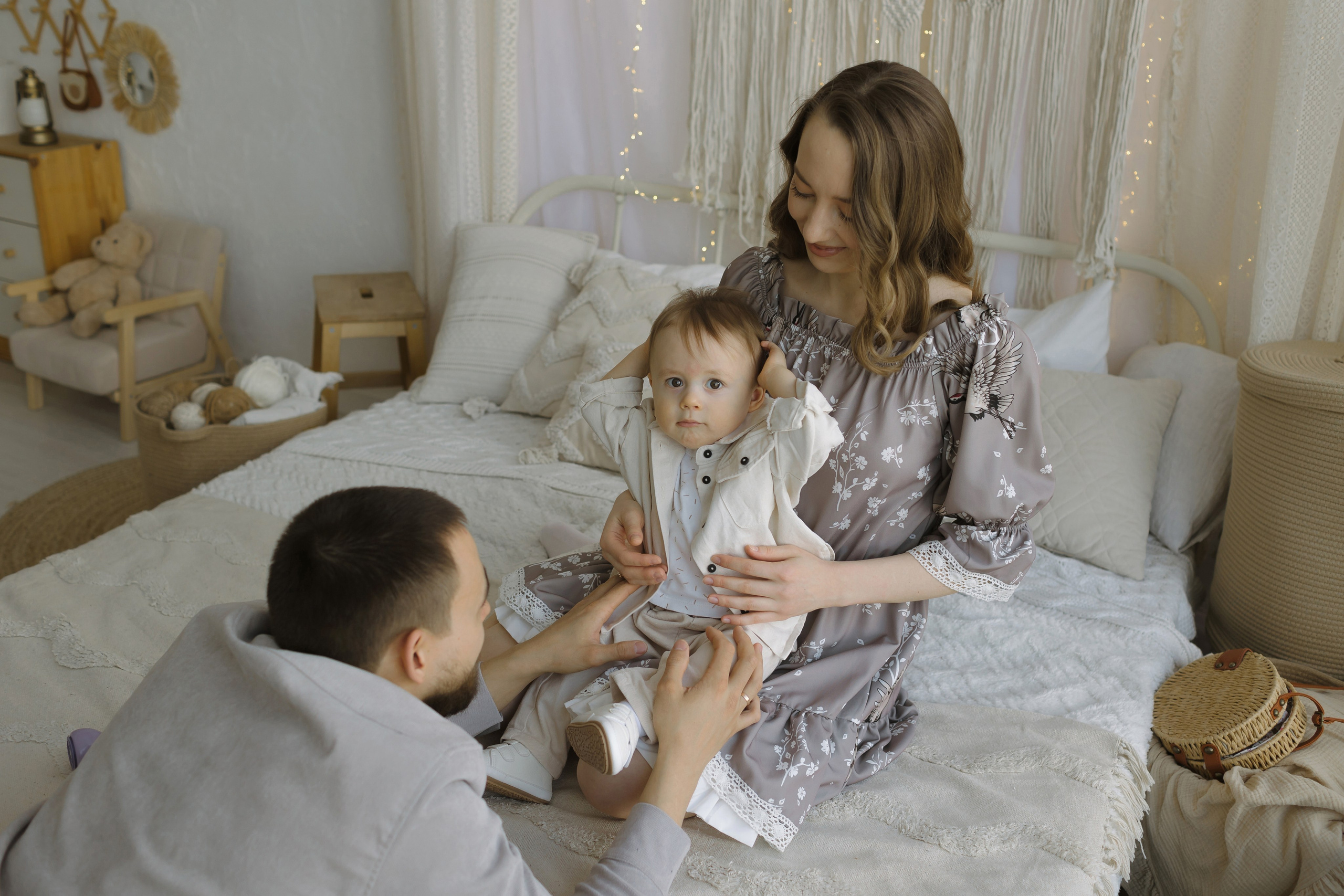 Саша, Юля и Гриша. Свадебный и семейный фотограф в Самаре Посконнова Анна