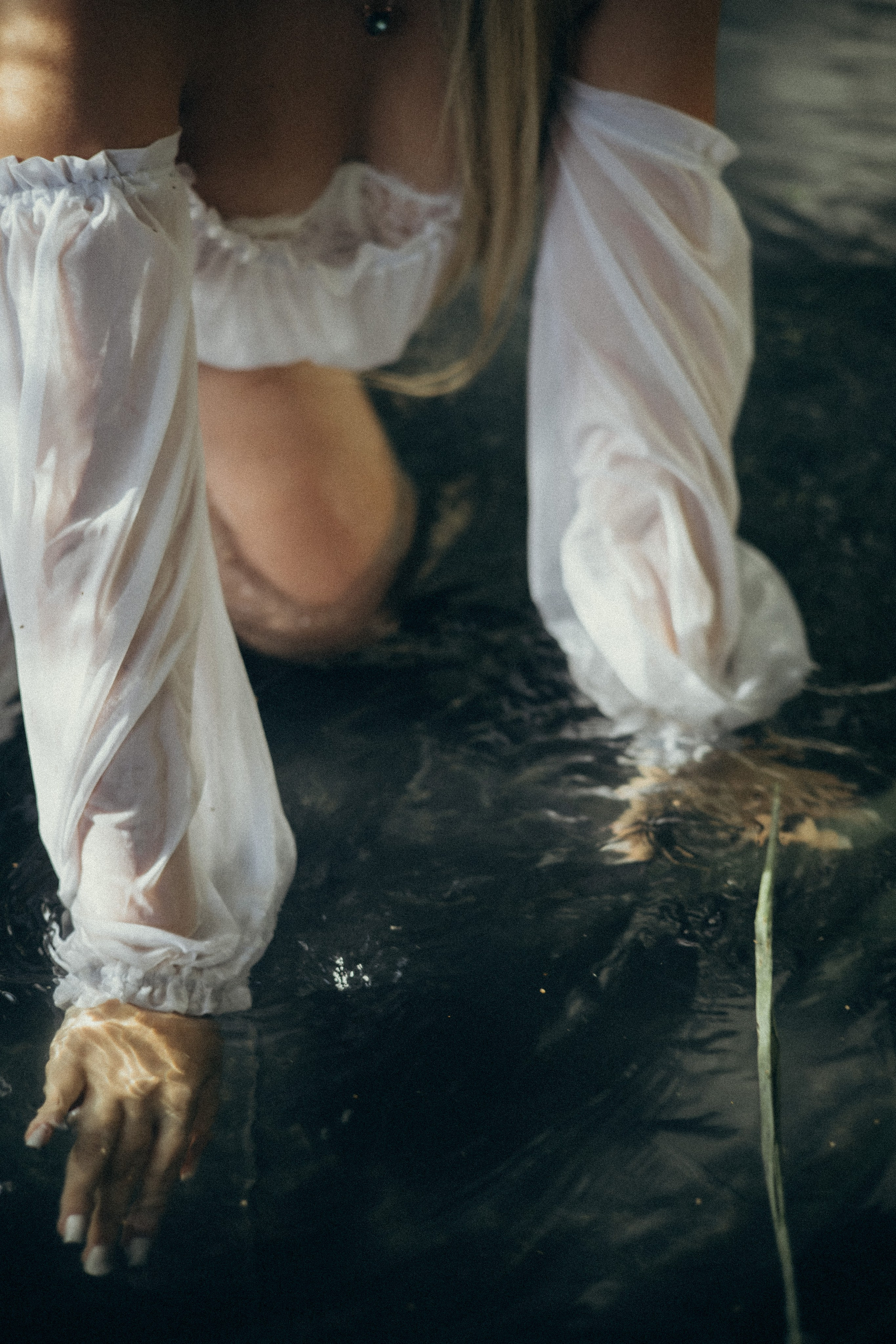 Даша и кувшинки. Портретный и семейный фотограф в Воронеже Ксения Ремизова