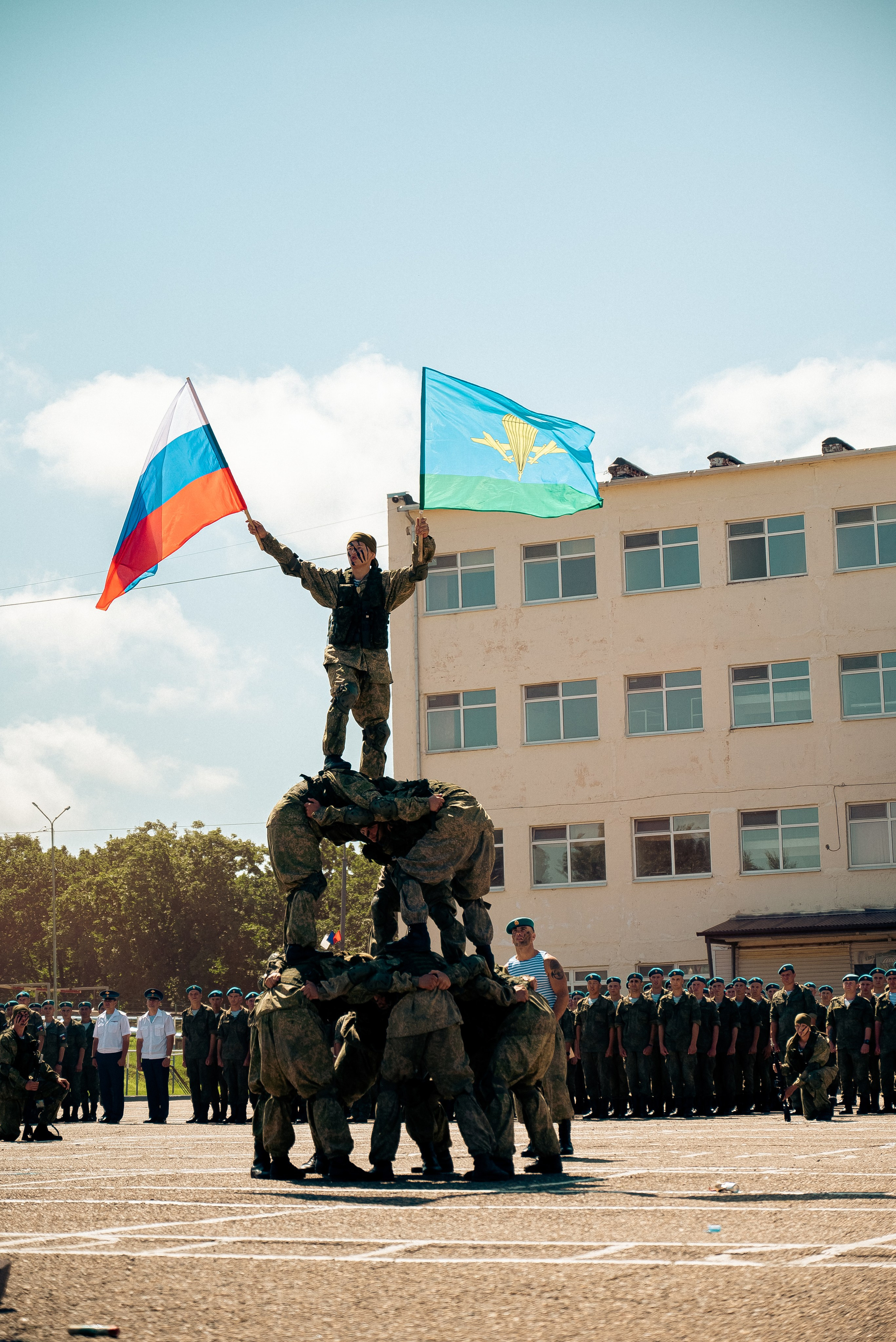 День ВДВ в г. Уссурийске