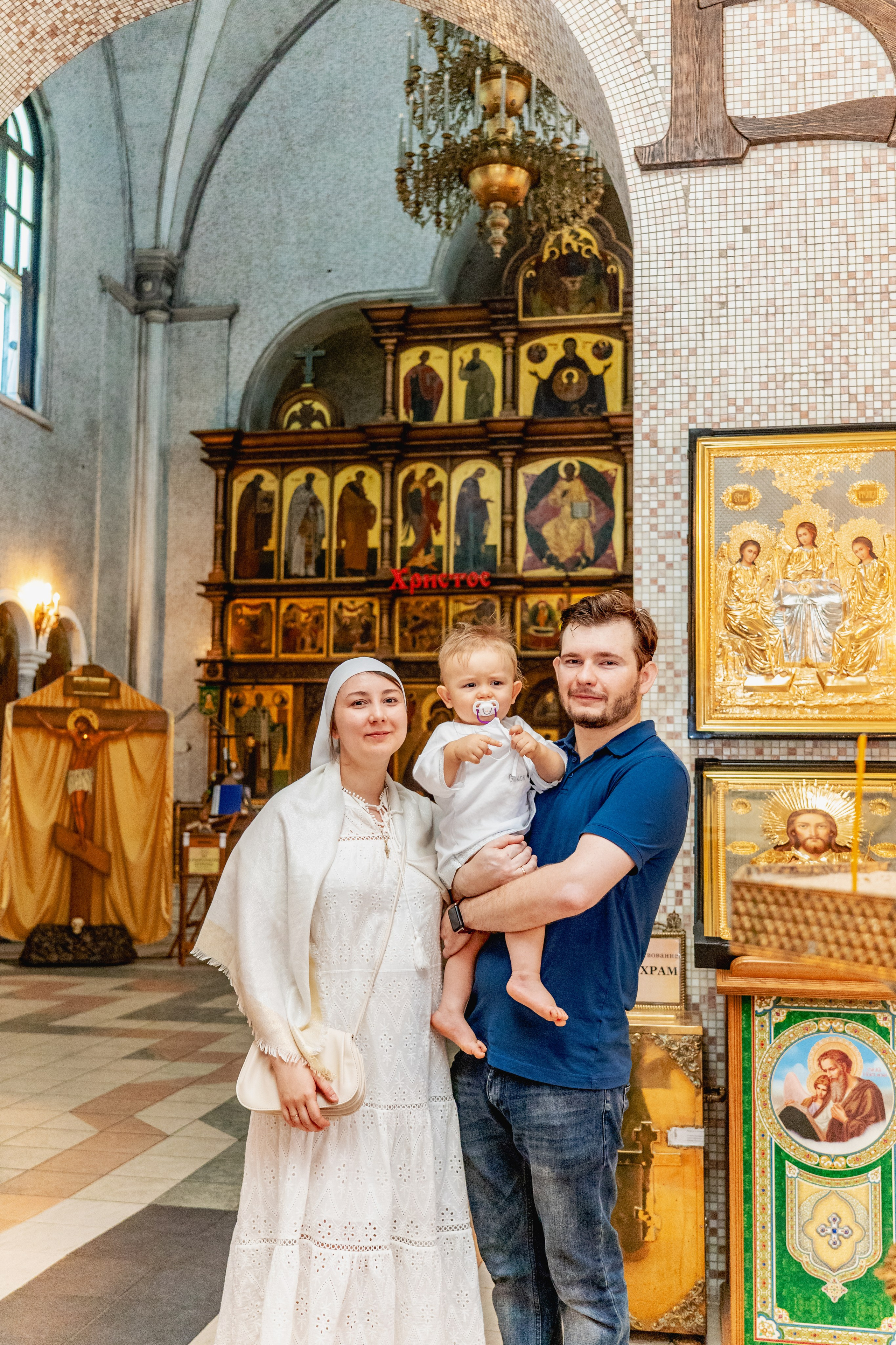 Фотосъёмка таинства крещения