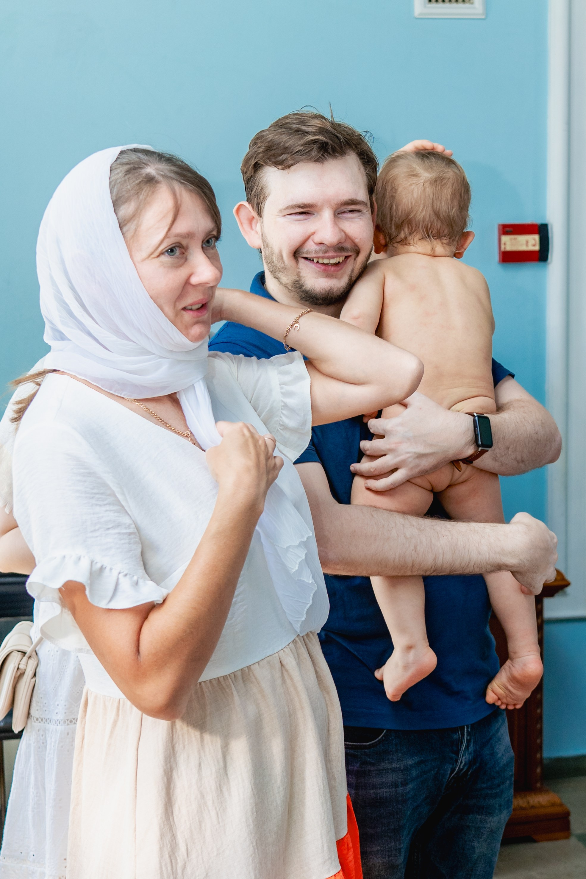Фотосъёмка таинства крещения