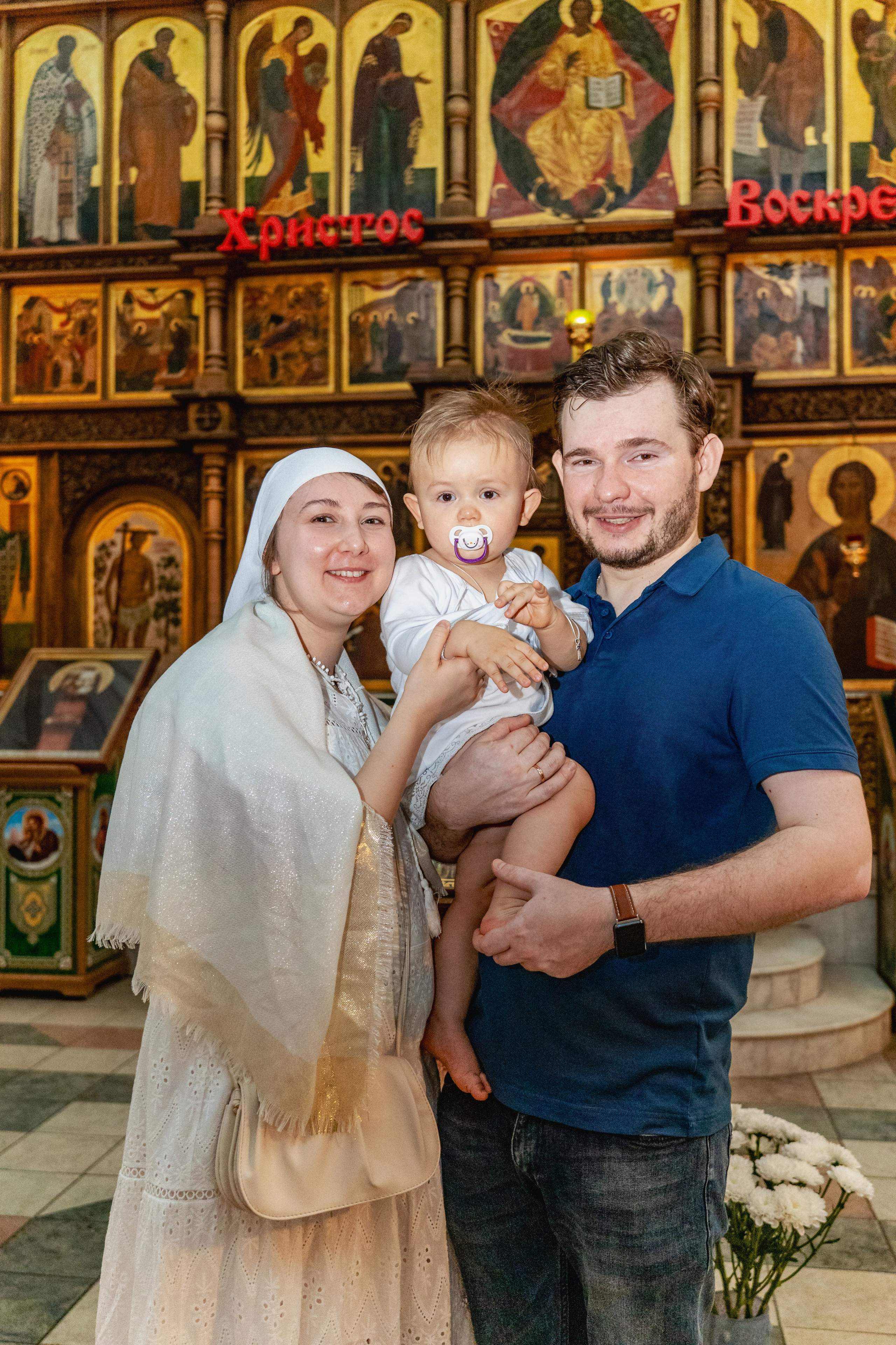 Фотосъёмка таинства крещения