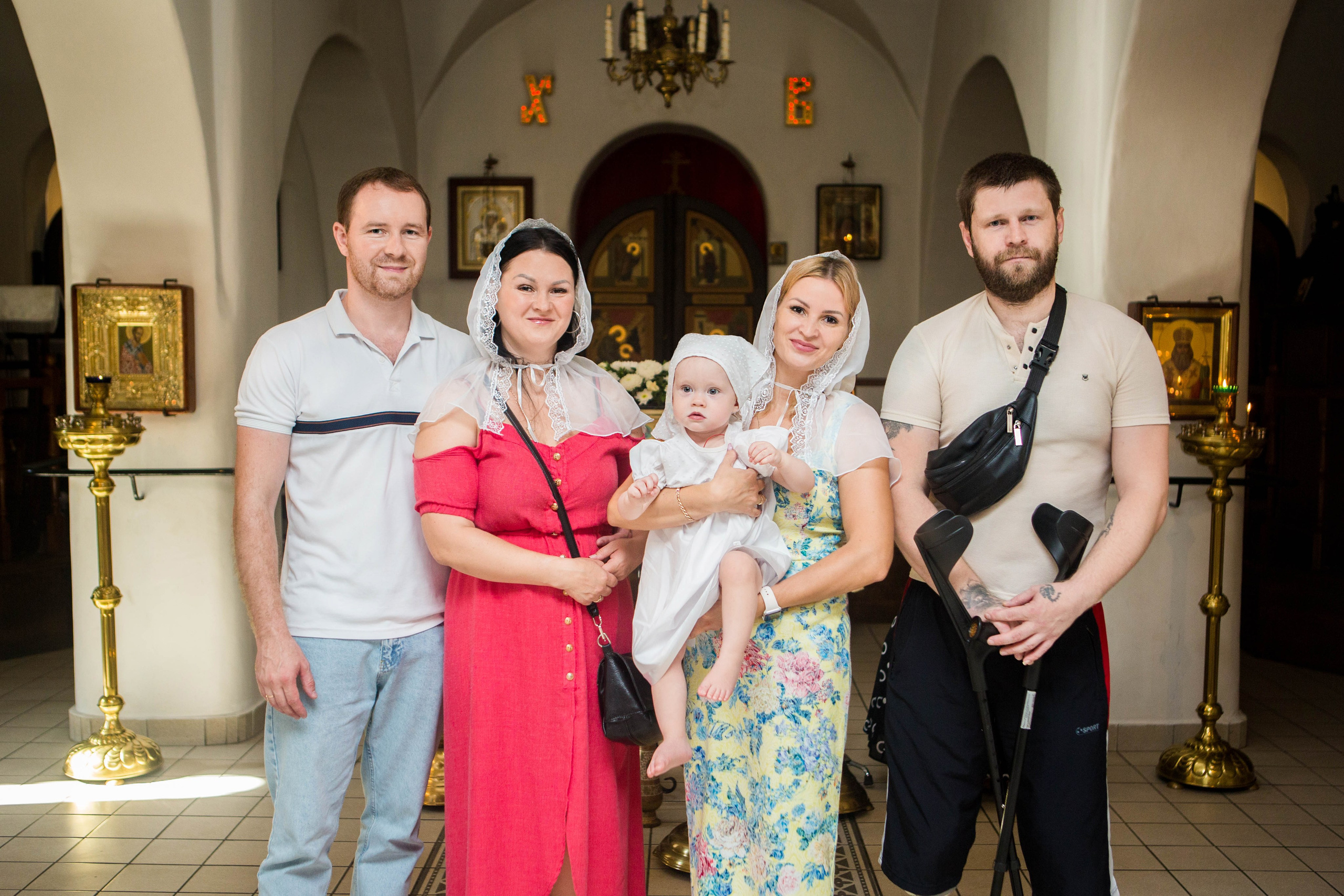 Крещение Феоны. Храм Воскресения Христова (Памирская). Свадебный семейный и детский фотограф в Краснодаре Карина Федоровская