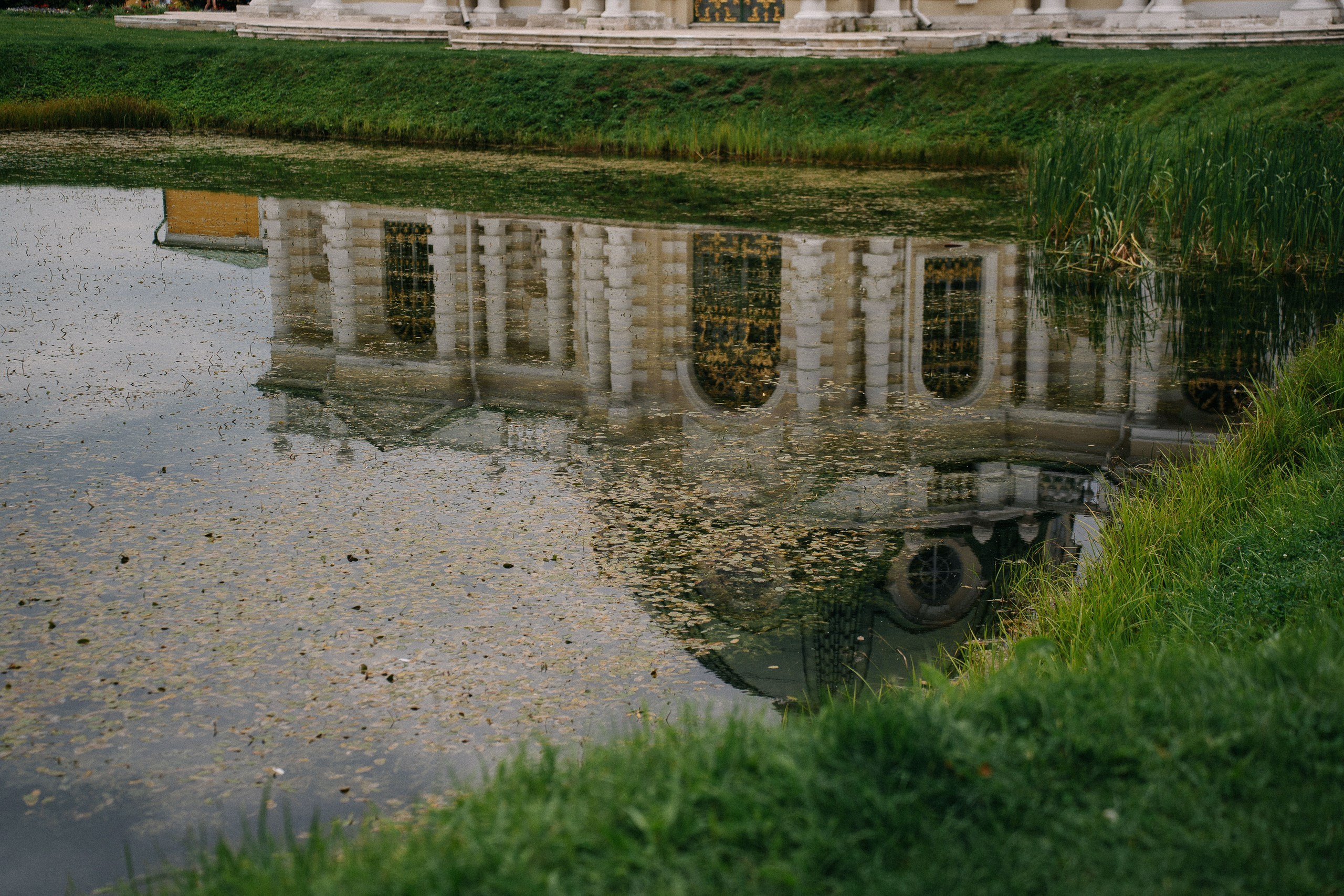 Свадебная фотосессия в Кусково и роспись в Итальянском дворике