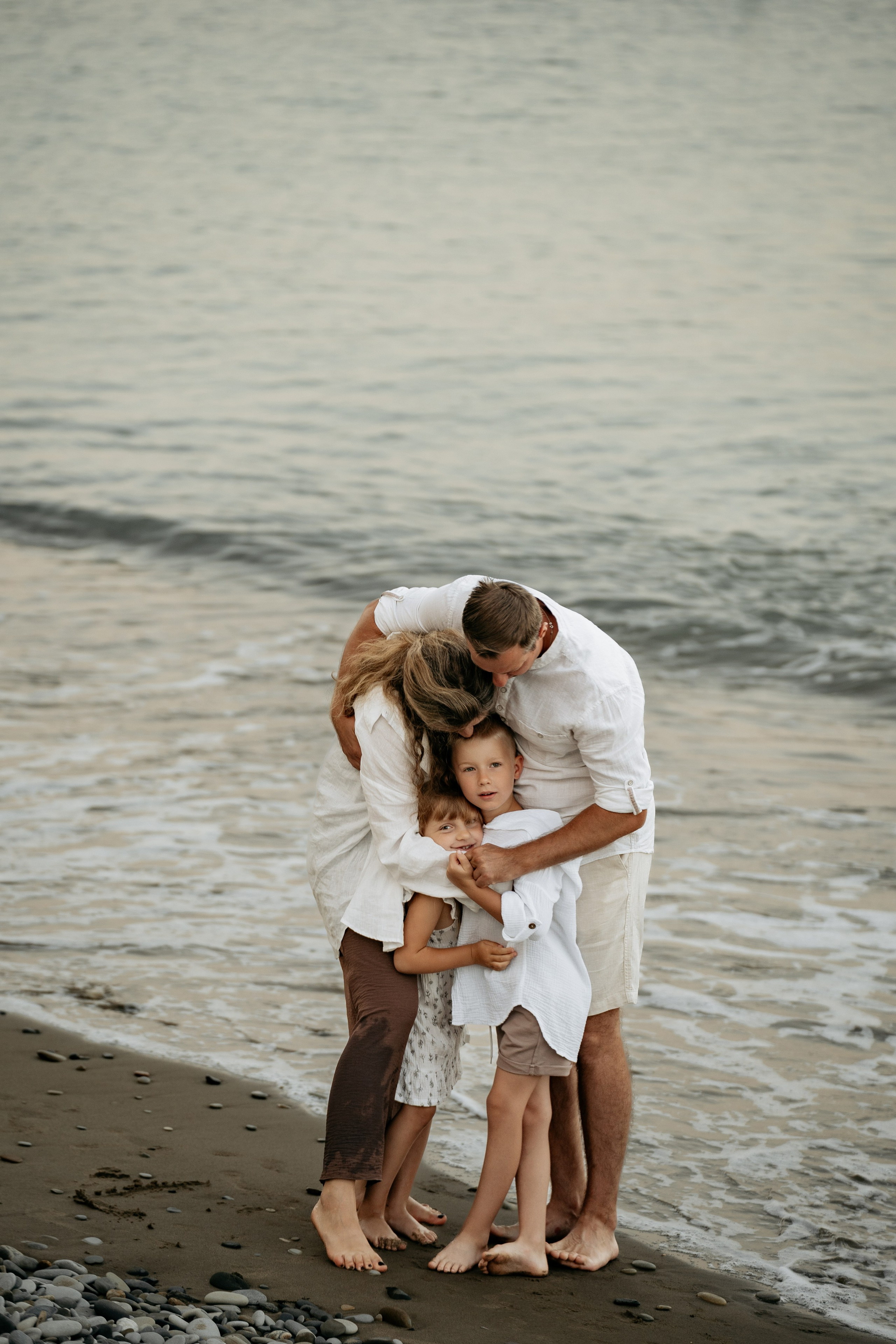семейная фотосессия Анапа на море с детьми фотограф