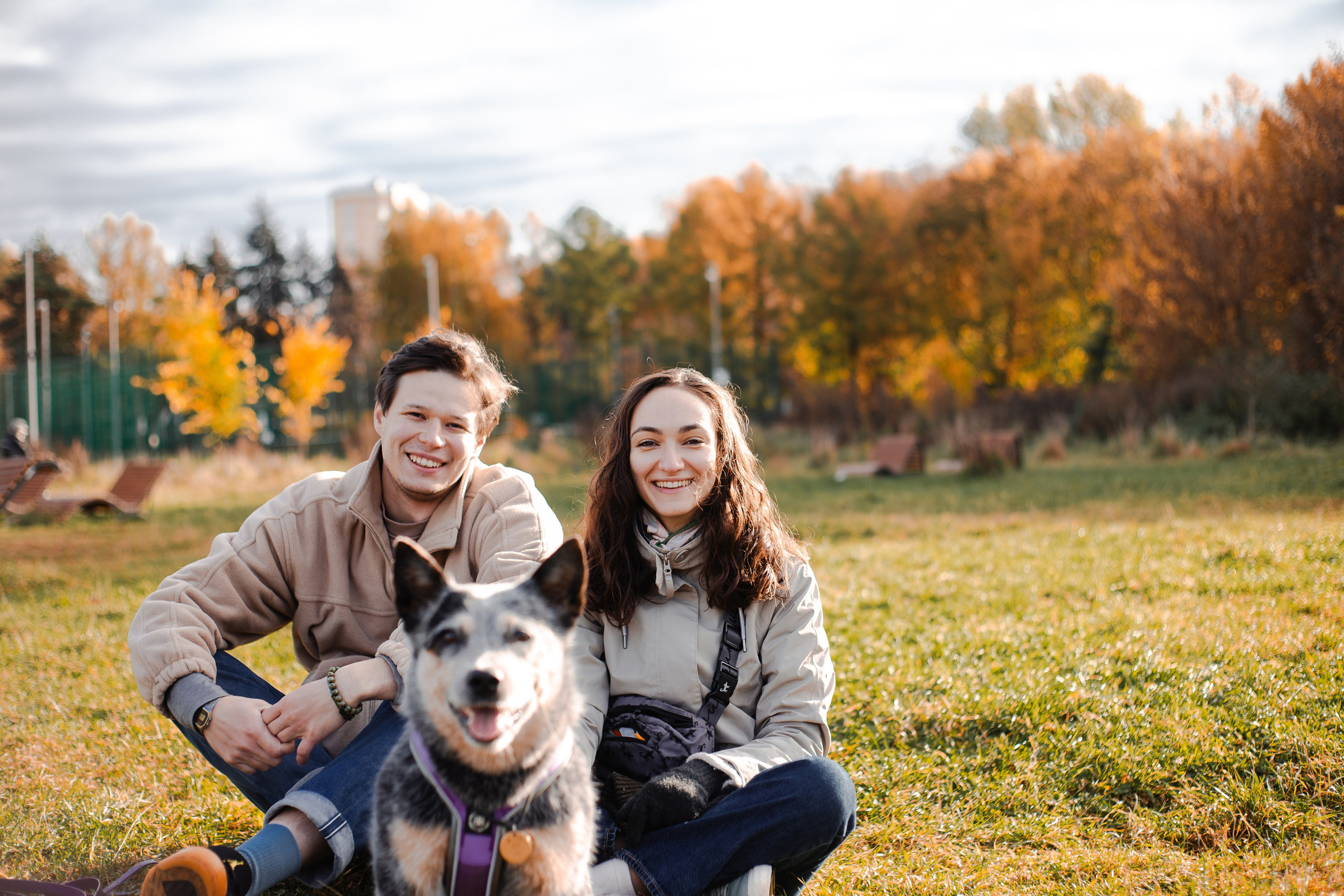 Юля, Антон и Лу. Фотограф-анималист Мария Баркевич | Москва