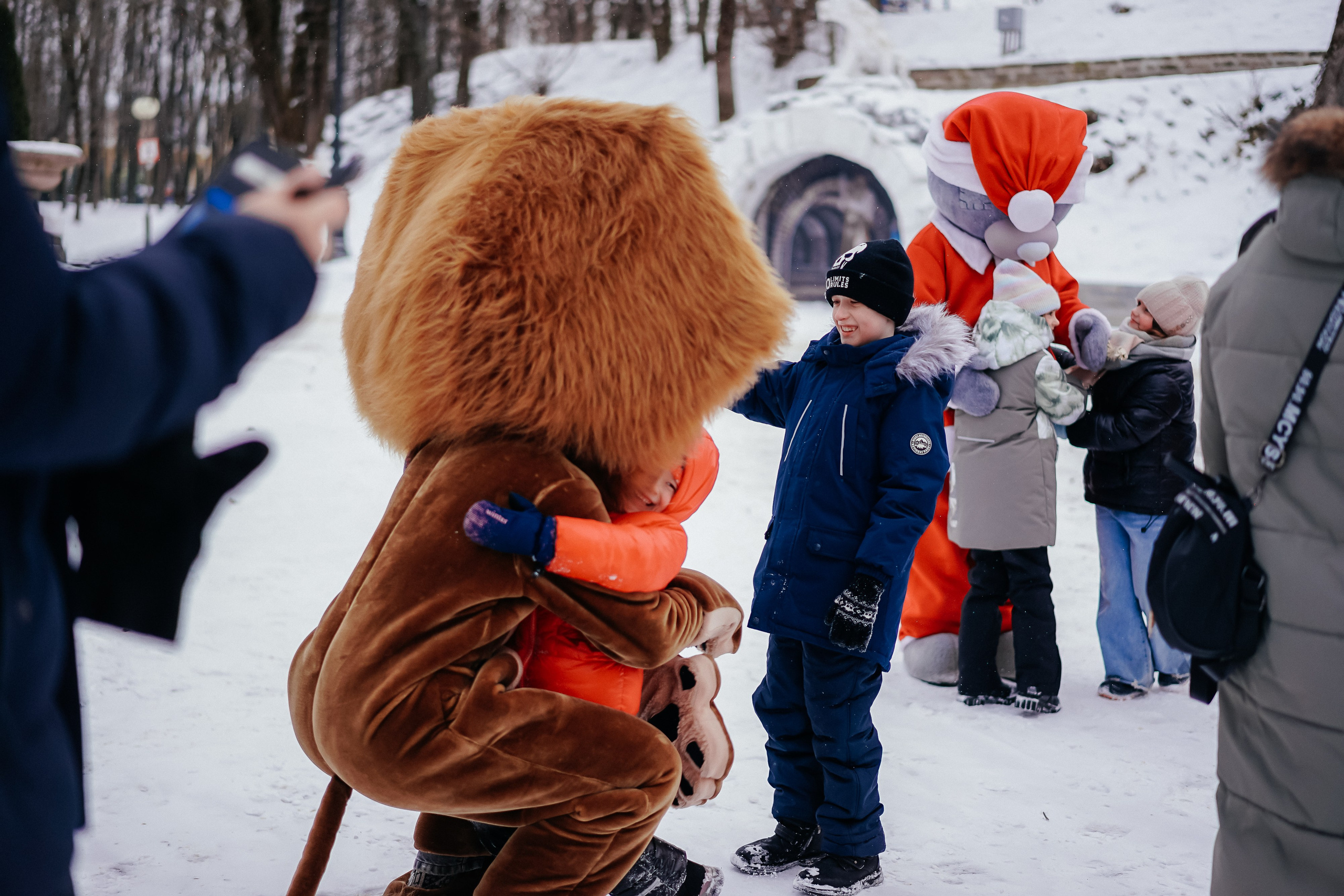 «Предновогодний переполох» Лопатинский сад, 14.12.2024. Фотограф и видеограф Смоленск | Студия Цезарь