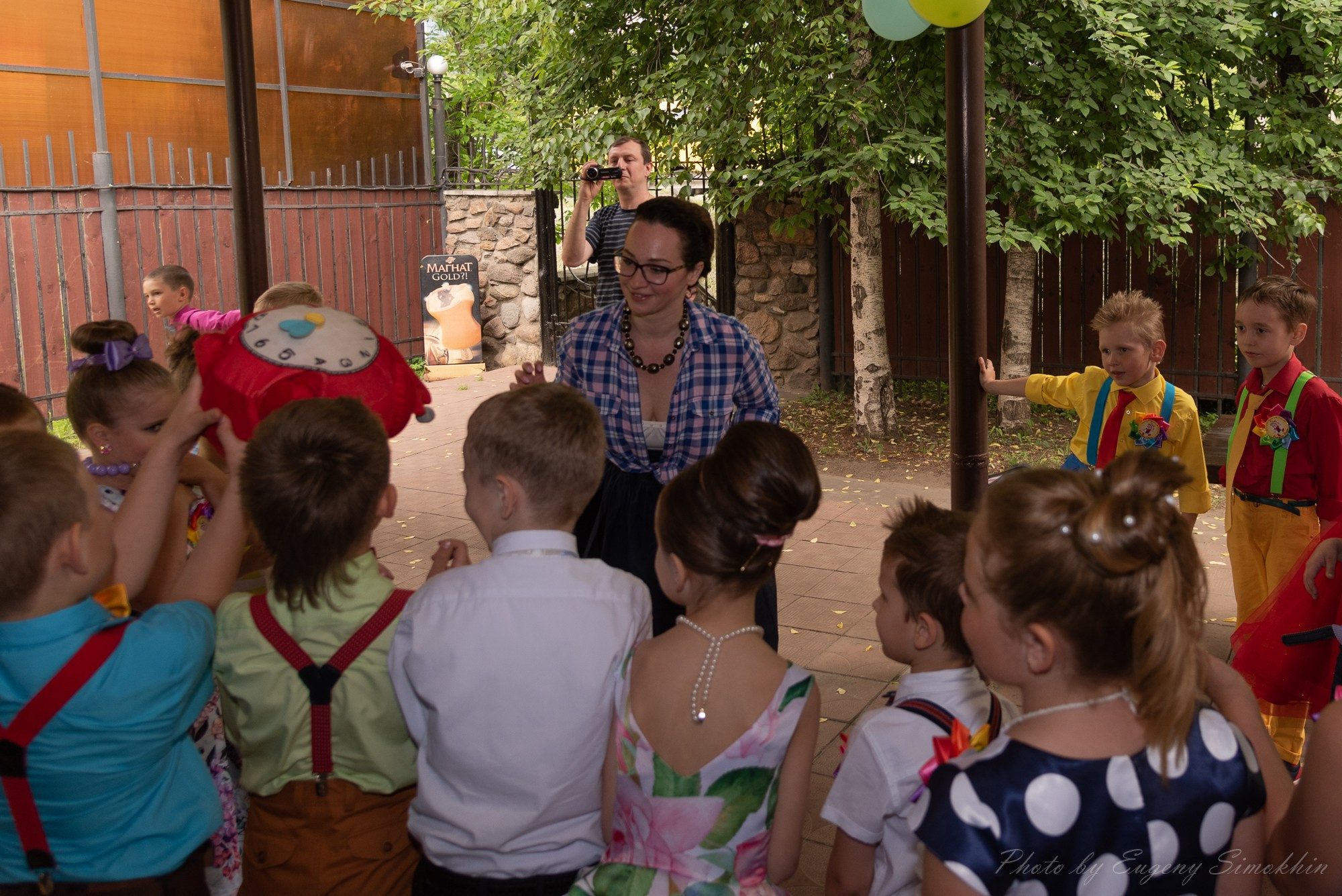 Утренник в детском саду. Фотограф Евгений Симохин