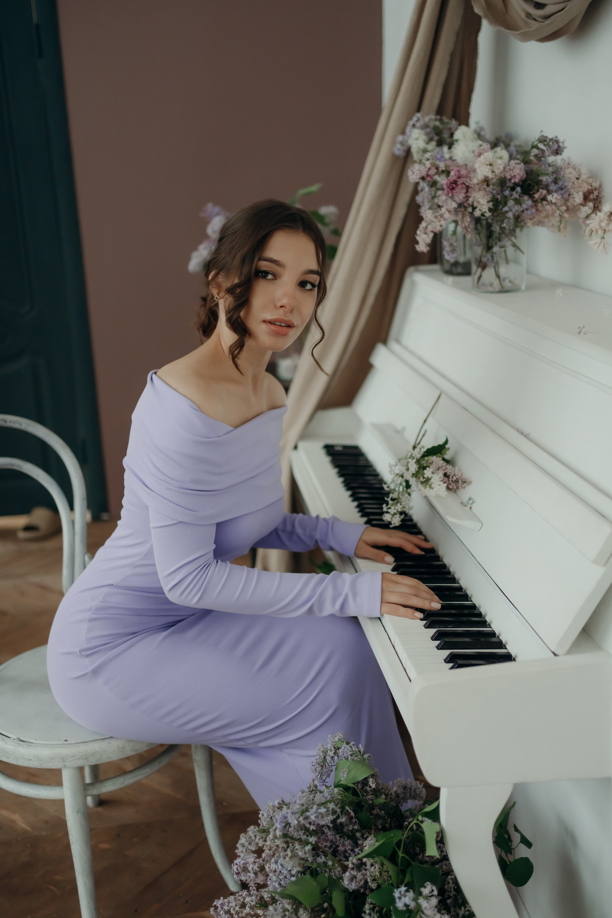 Женская фотосессия в студии в Архангельске. Портретный и свадебный фотограф в Архангельске Елизавета Стрекаловская