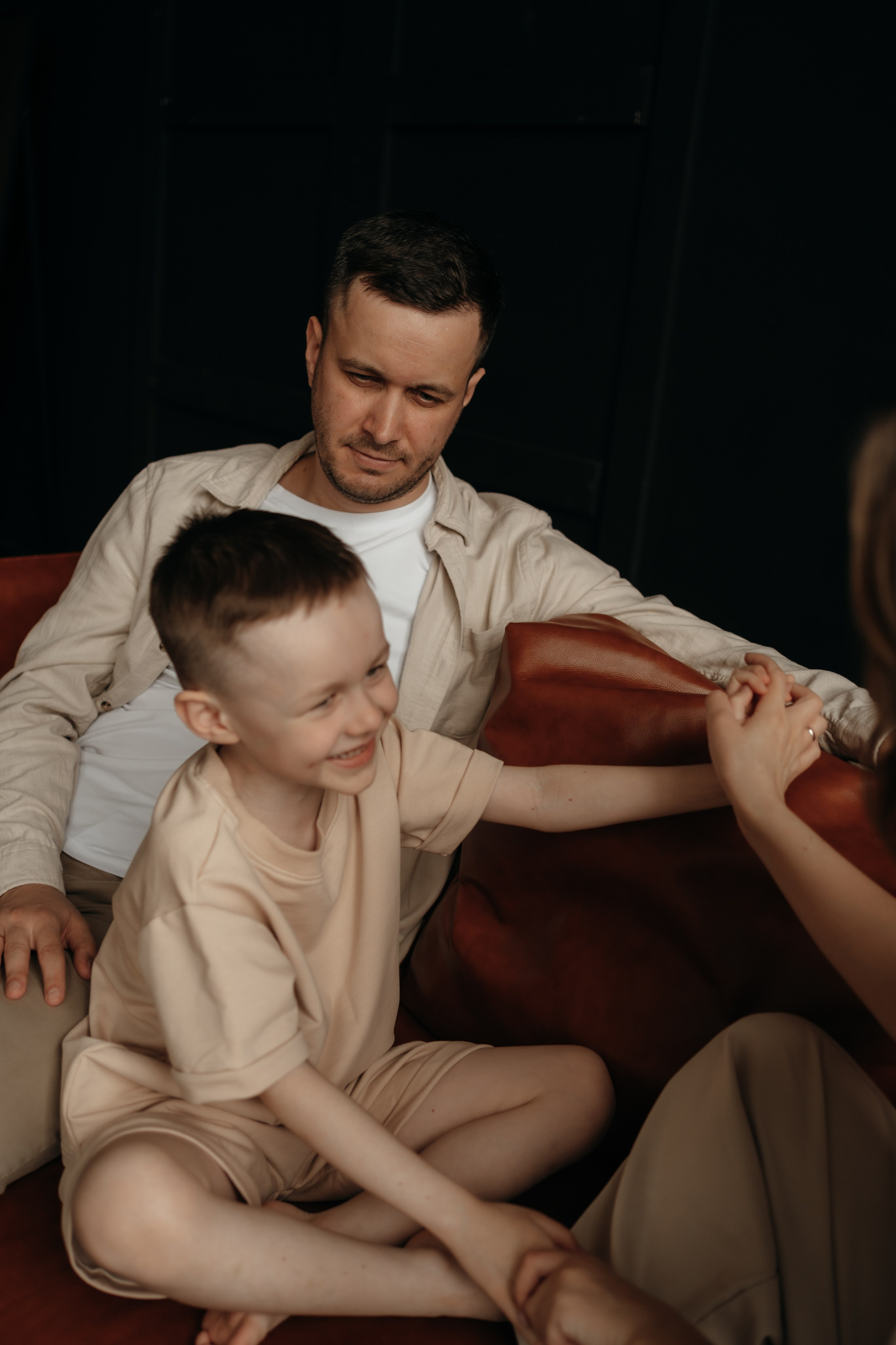 Семейная и детская фотосъемка в студии в Архангельске. Портретный и свадебный фотограф в Архангельске Елизавета Стрекаловская