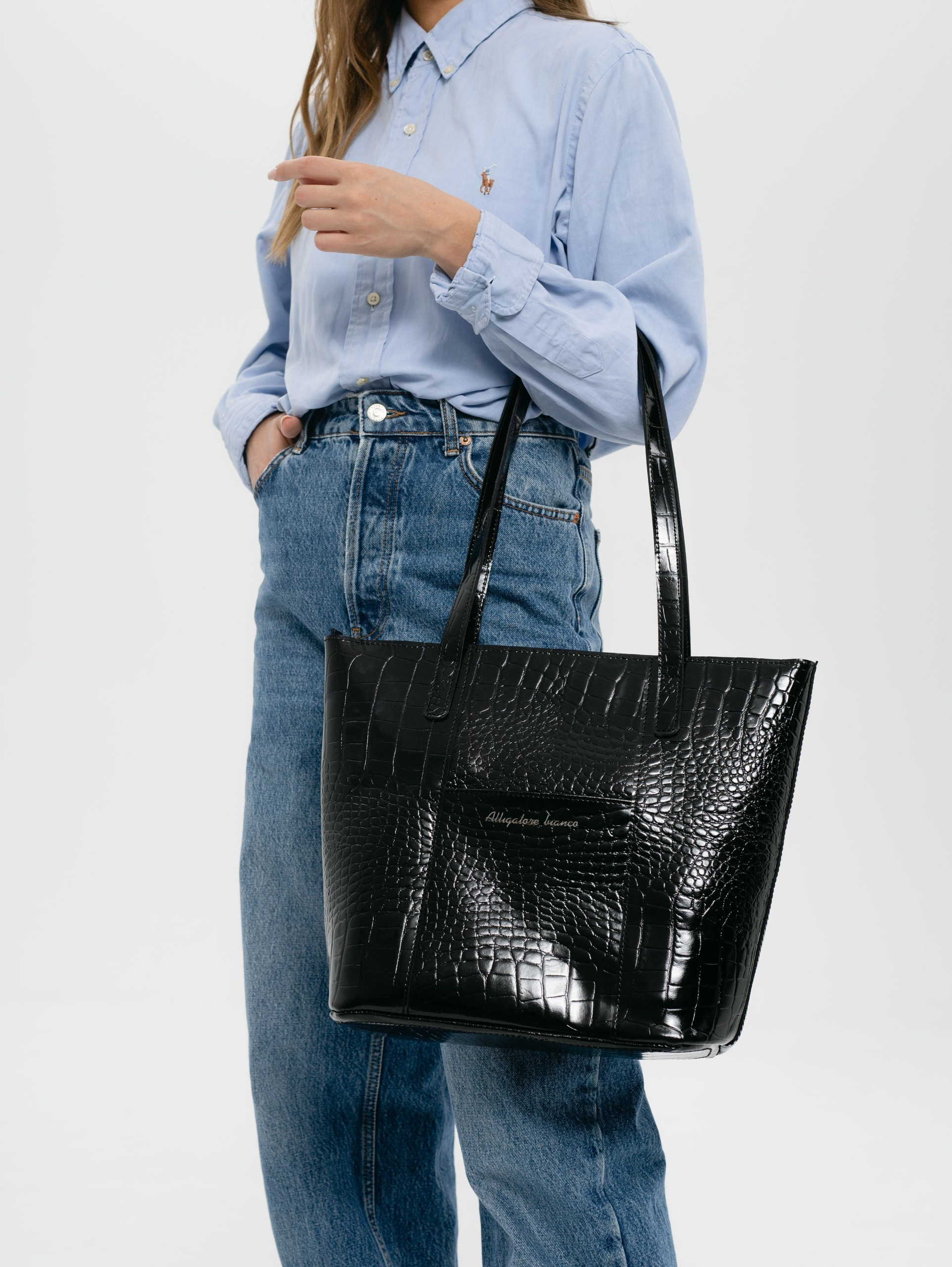 Модель 3Ш. Бренд Alligatore Biaco — это изящные изделия из натуральной кожи