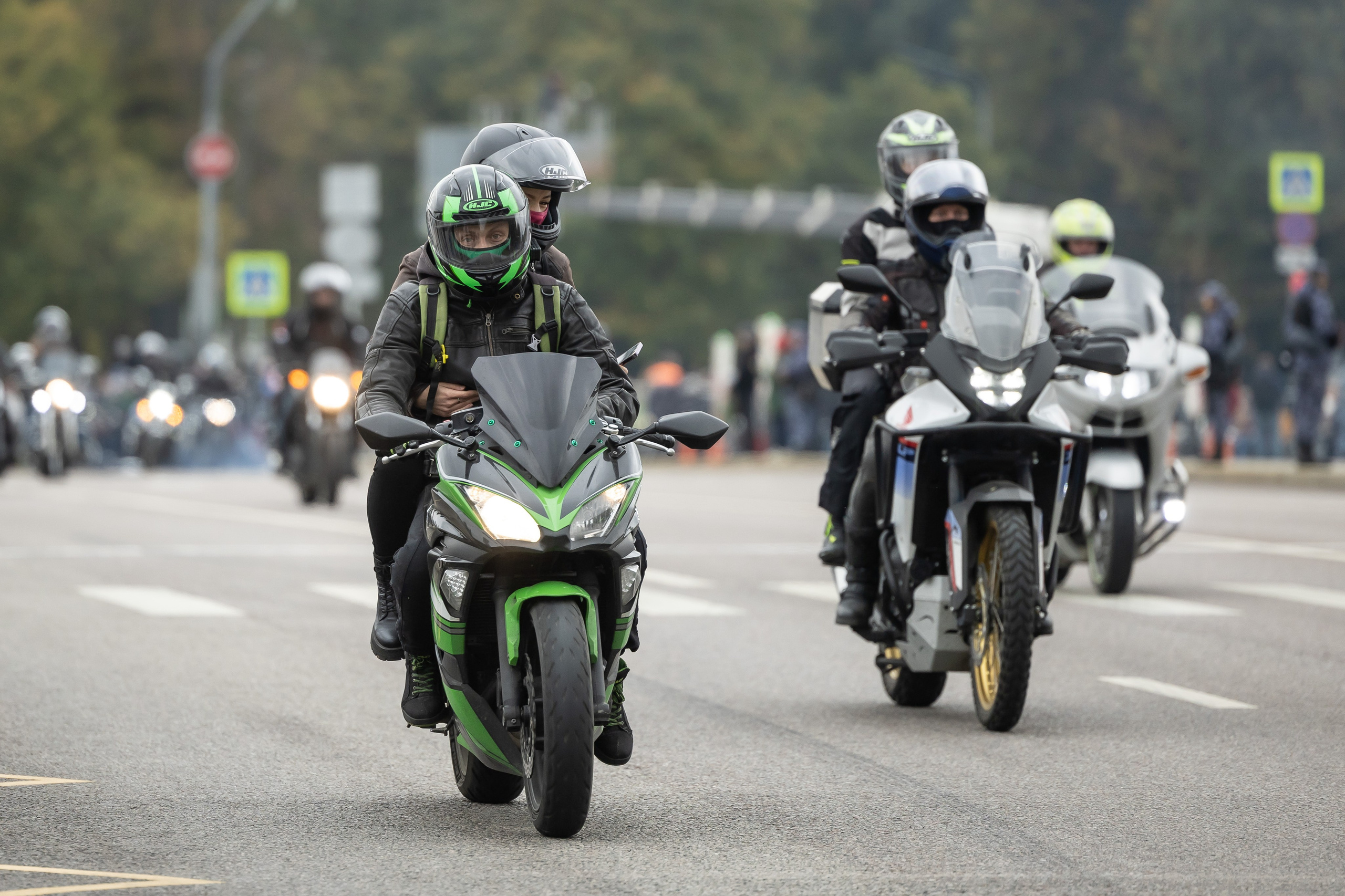 13-й Московский Мотофестиваль. Фотограф Владимир Охрименко