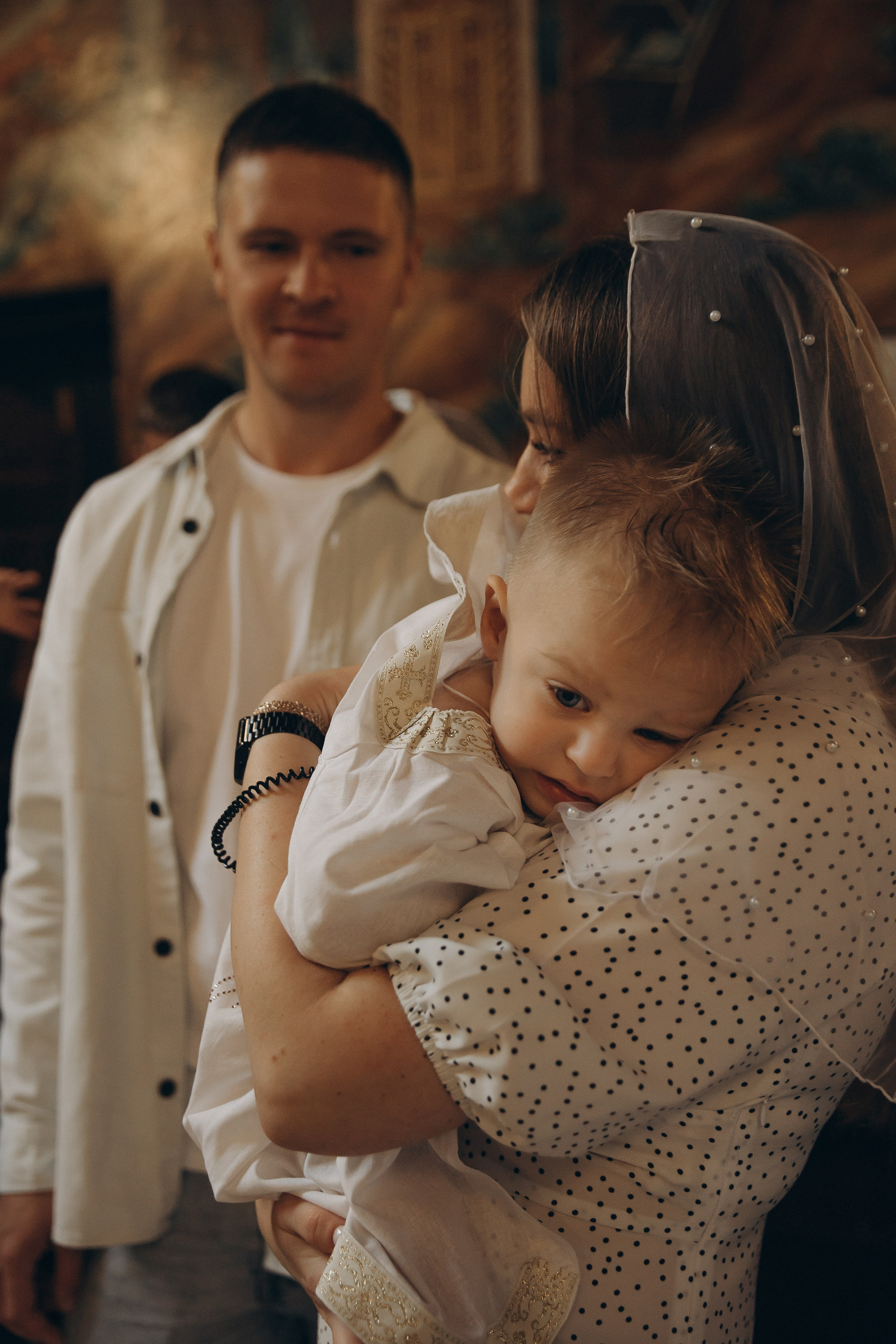 Крещение. Семейный фотограф в Москве и Королеве Евгения Баукова