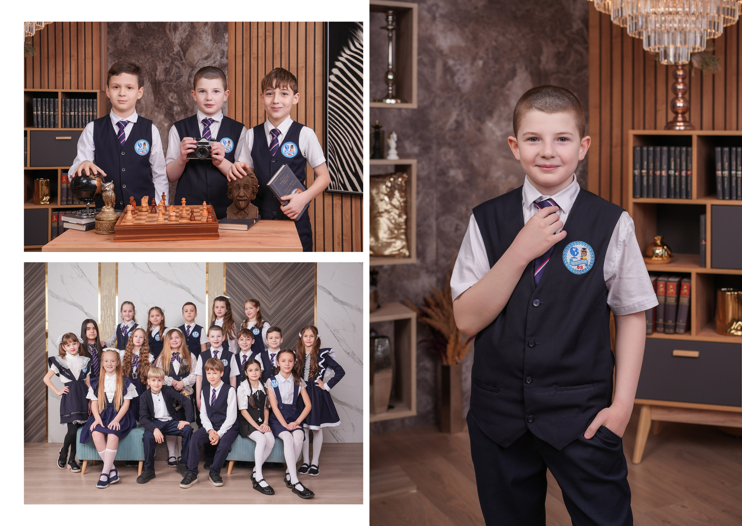 ШКОЛА 83 4 Б. Красивый выпускной альбом в Краснодаре