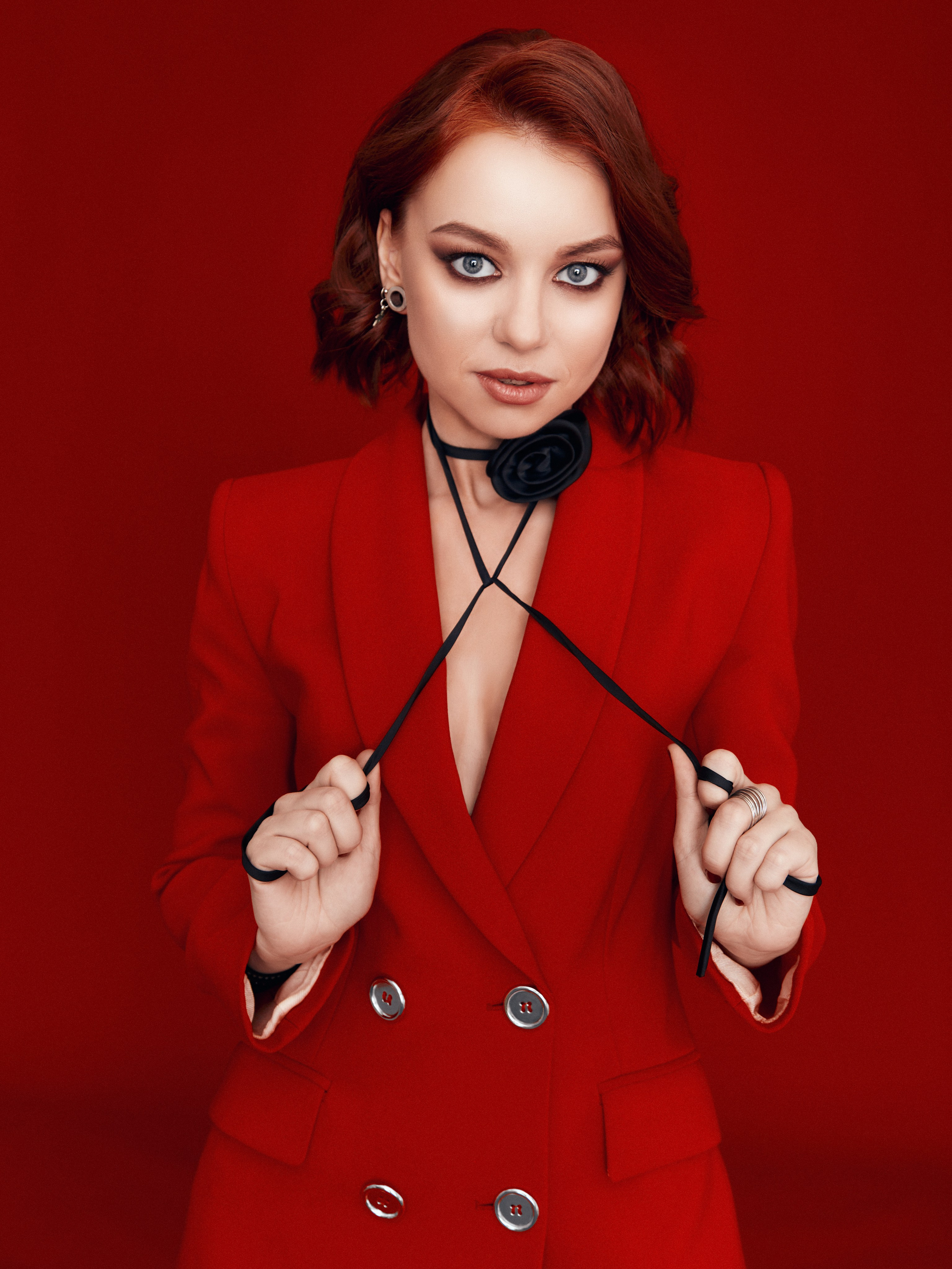 Kate in Red. Фотограф Вадим Бердник