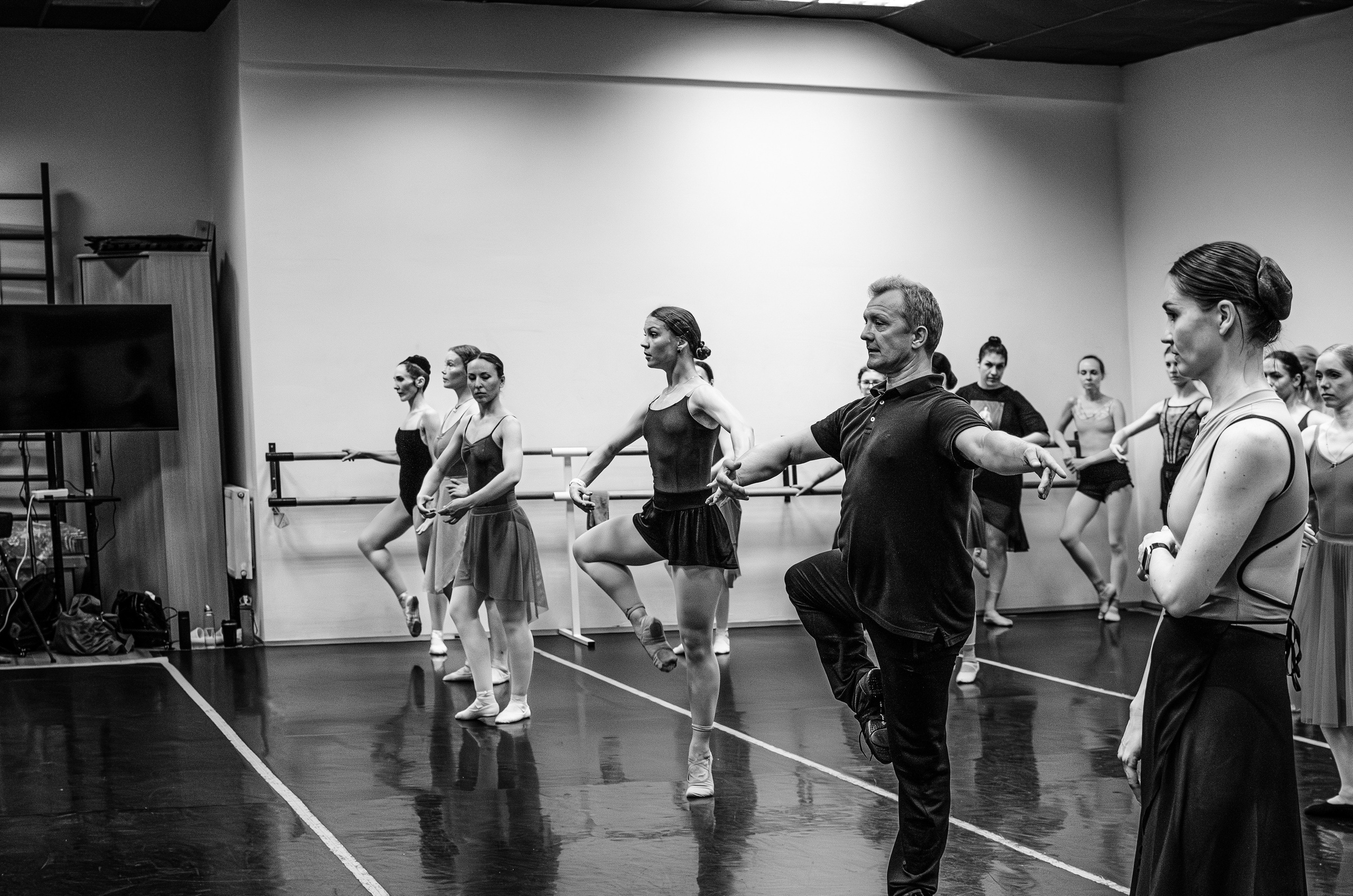 МК Романа Михалёва по классическому танцу. Портретный и репортажный фотограф в Санкт-Петербурге Варвара Жукова