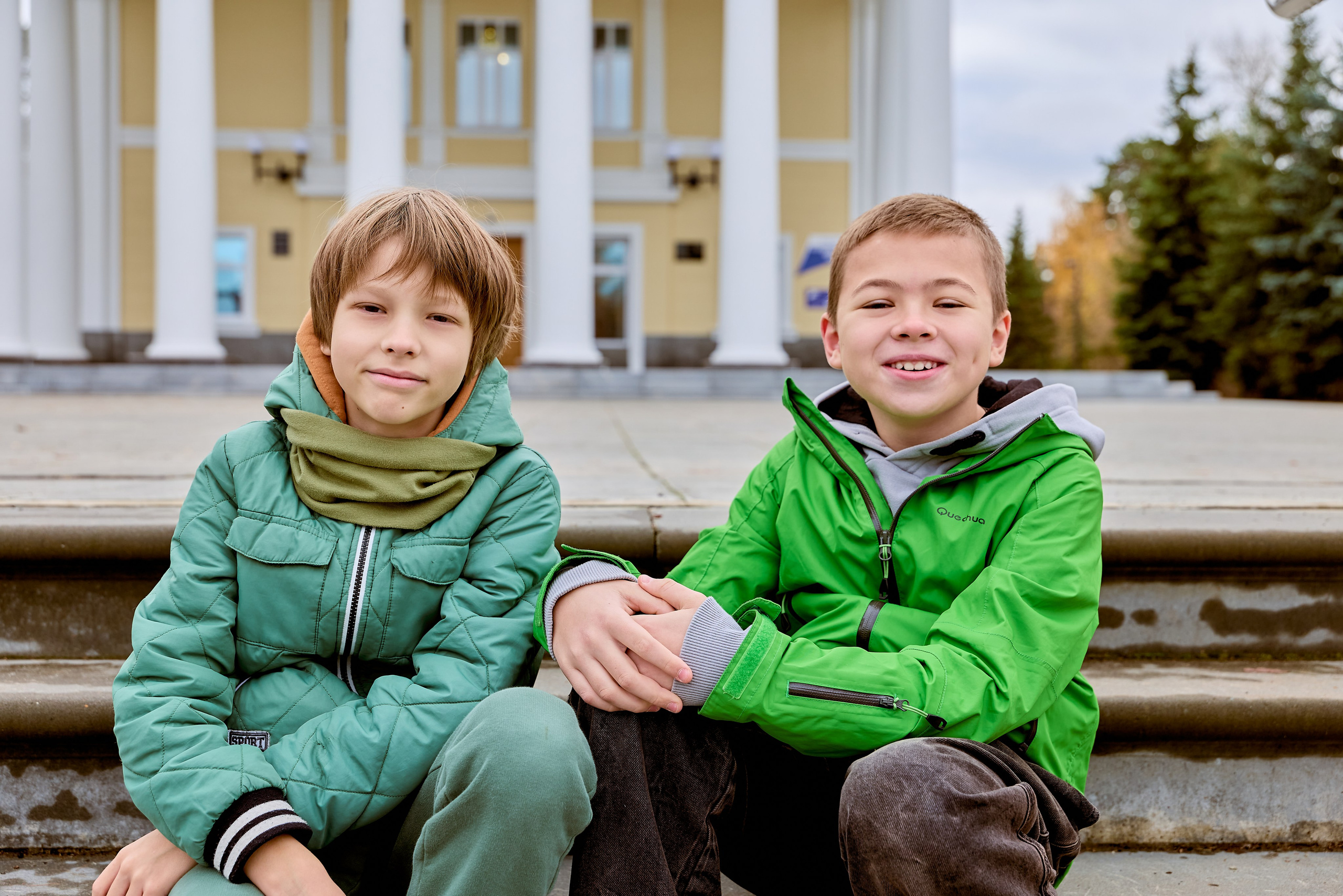 Школьная фотосессия В Дзержинске и Нижнем Новгороде для фотокниг и альбомов