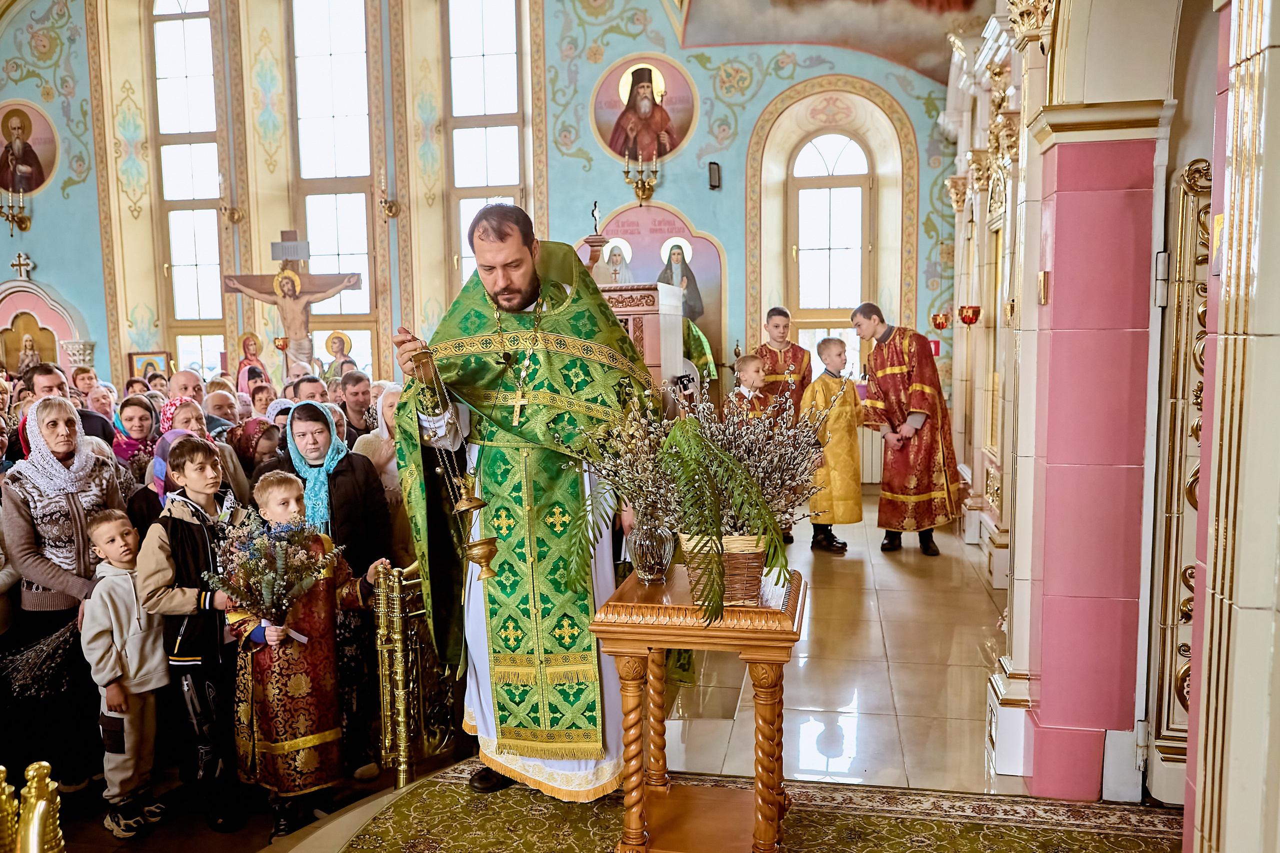 Вход Господень в Иерусалим вербное воскресение