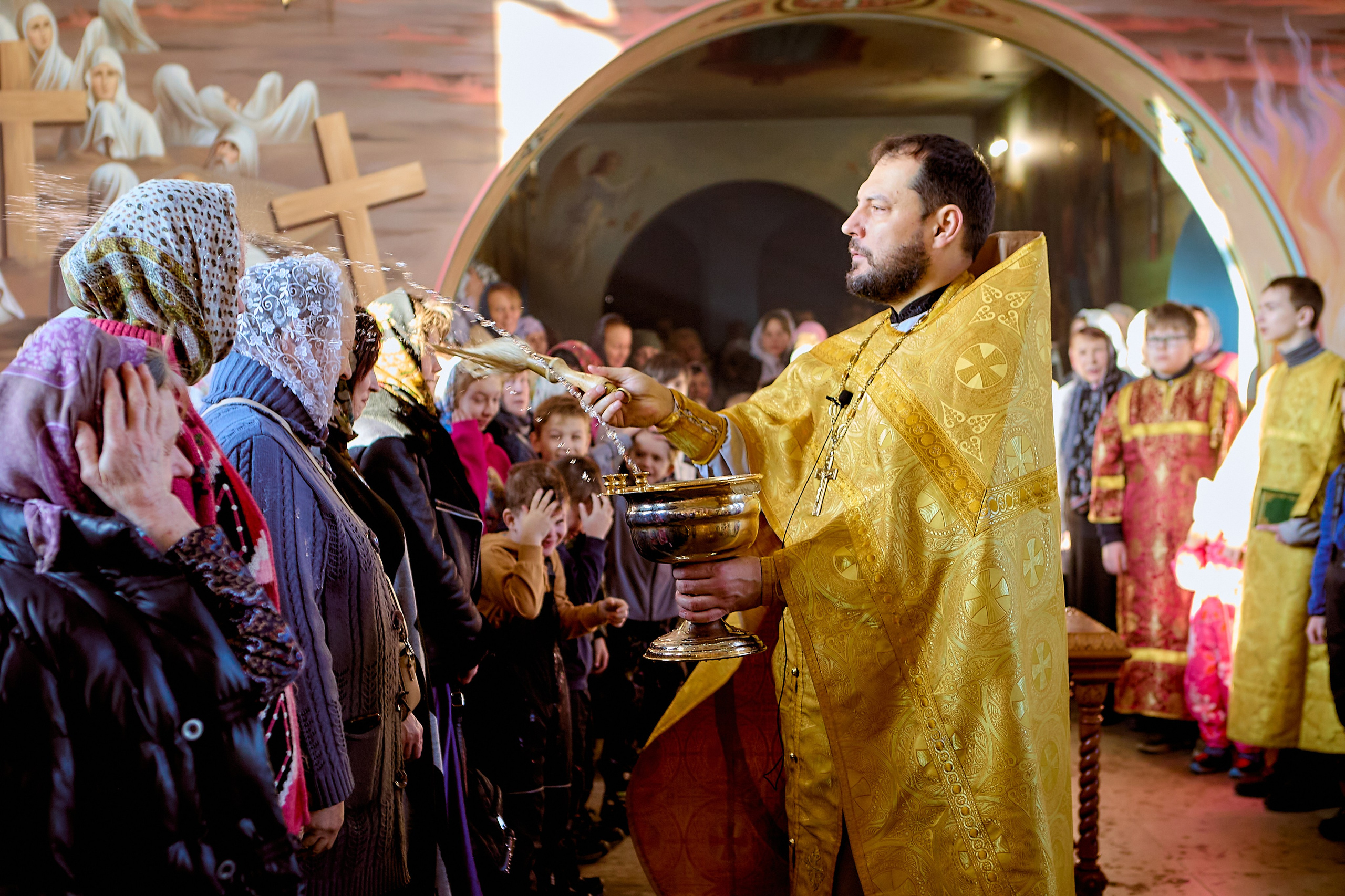 Воскресная Литургия в храме 23 февраля 2025 г г. Дзержинск