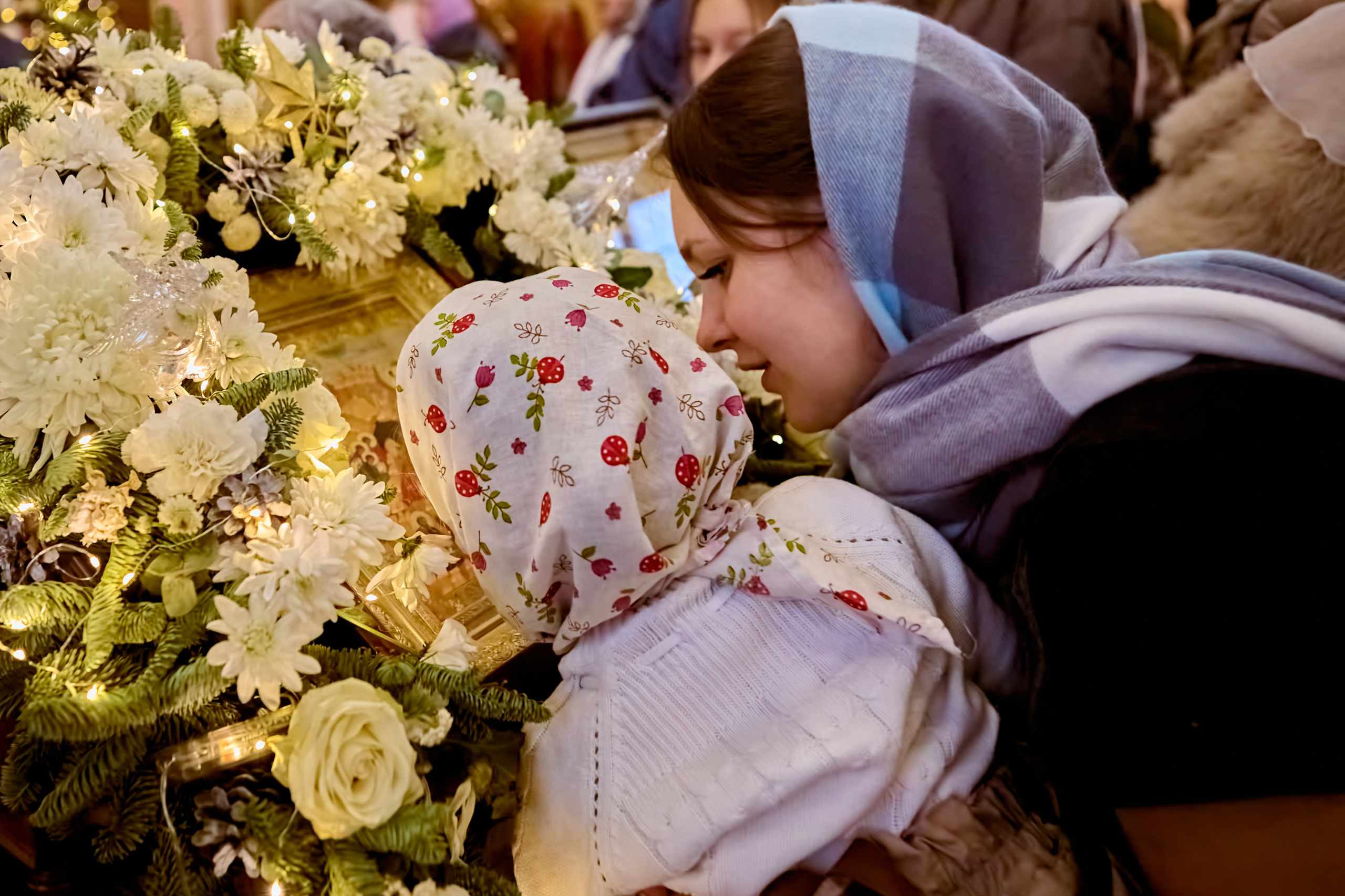 Воскресная Литургия в храме 12 января 2025 г