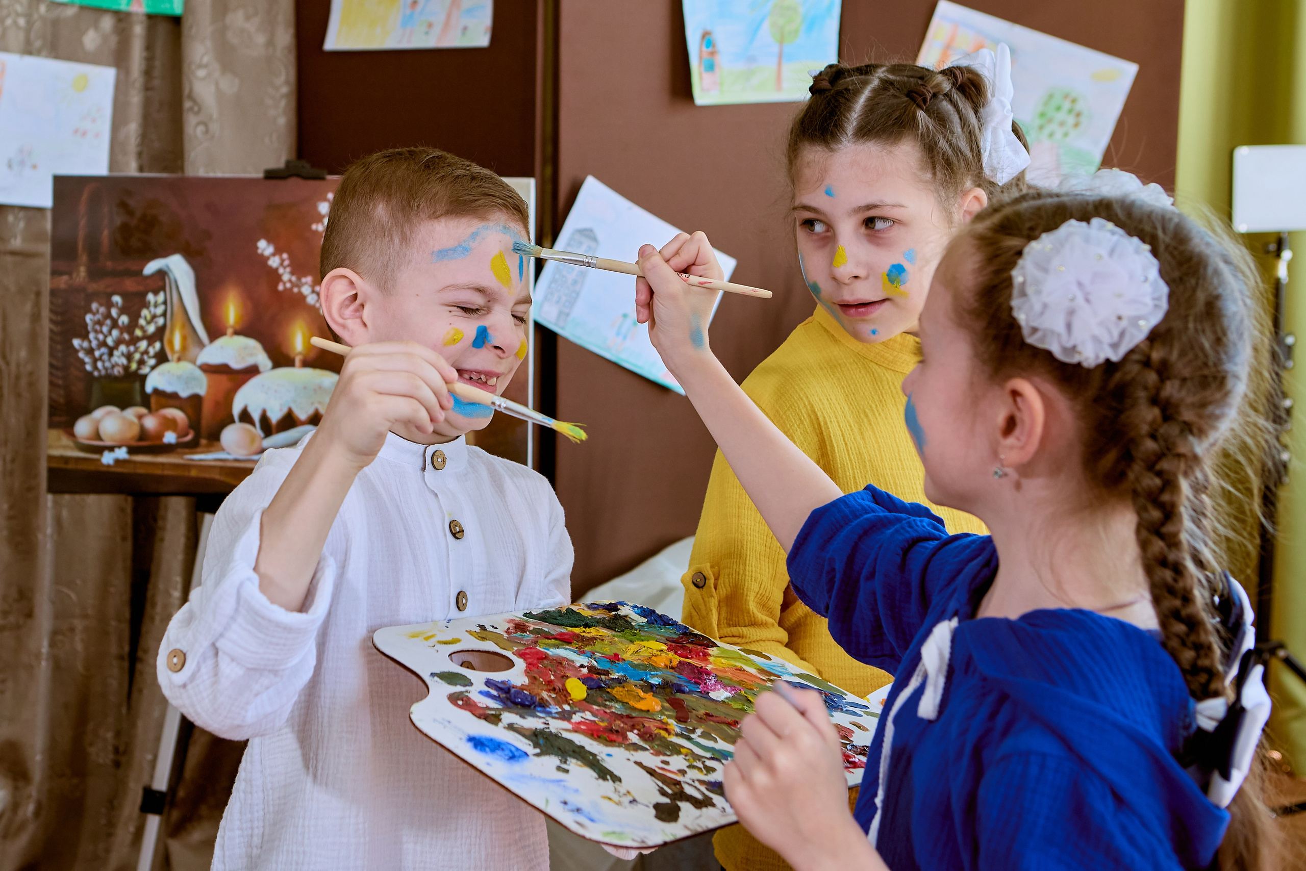 Творческая фотосессия художники