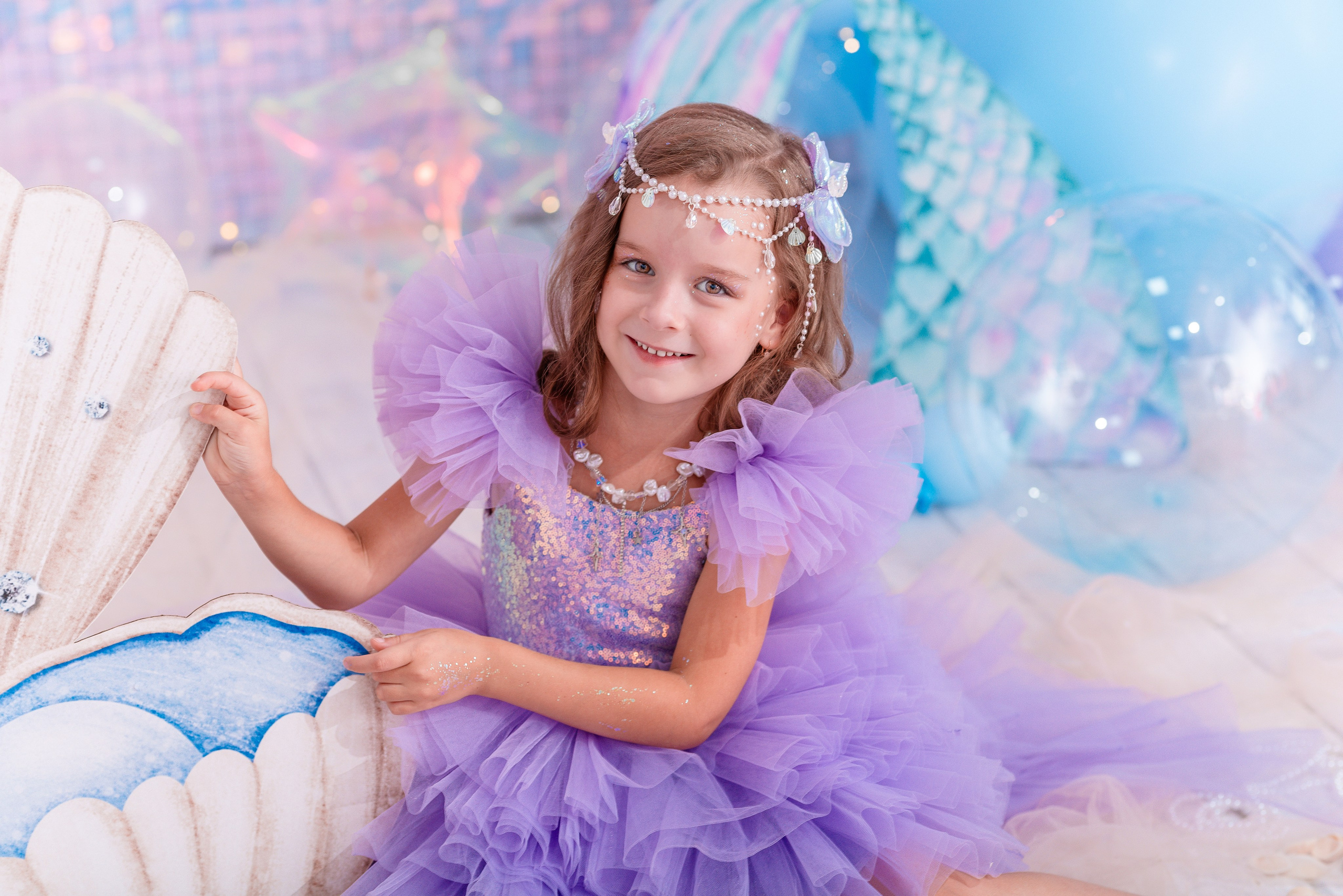 Детский фотопроект «Русалочка» в Сочи. Детский студийный фотограф Сочи