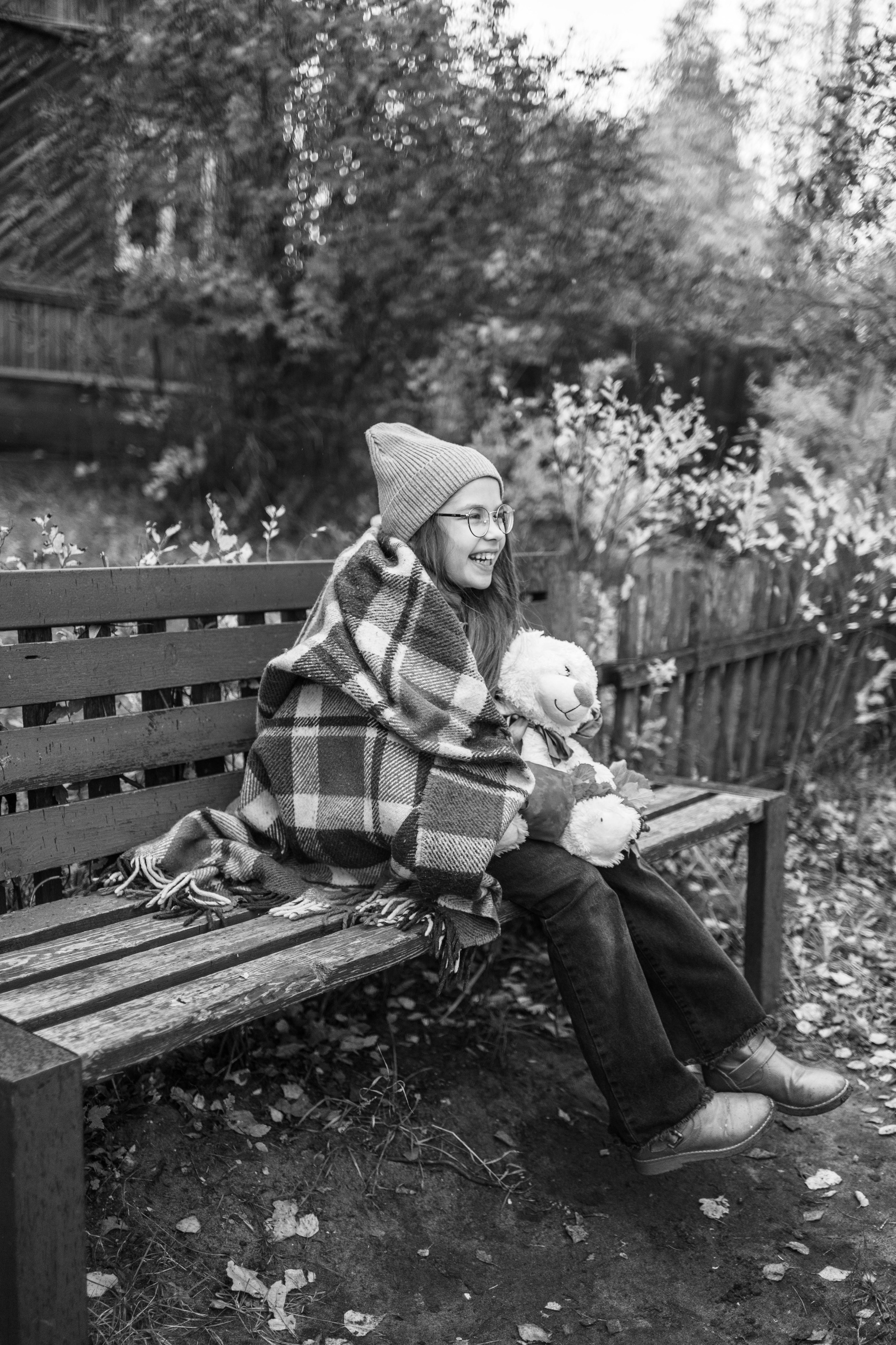 Пикник у дома. Осень. Семейный фотограф в Дзержинске Наталья Лаэтина