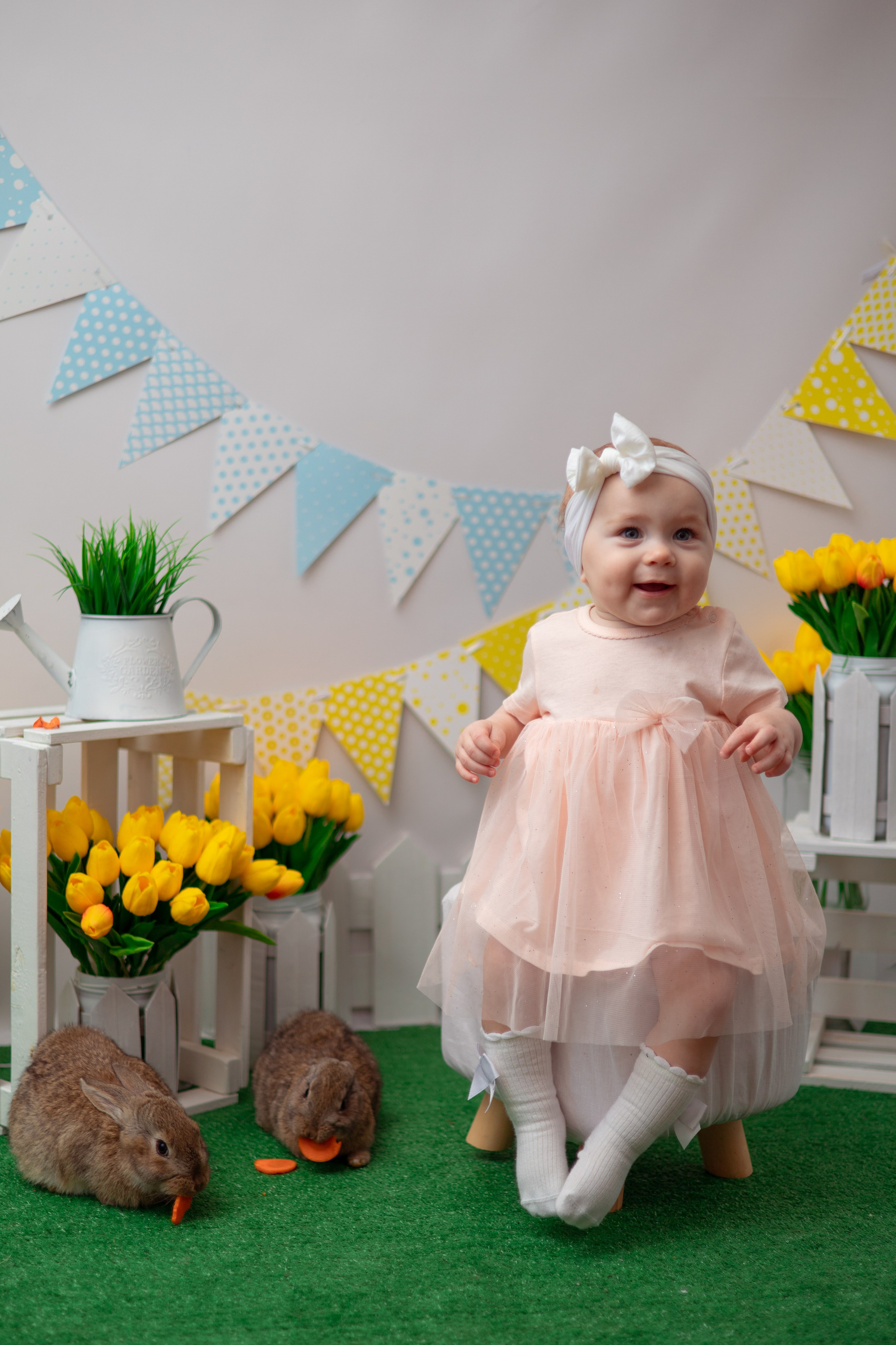 Злата кролики. Семейный и детский фотограф в Михайловке Татьяна Лестьева