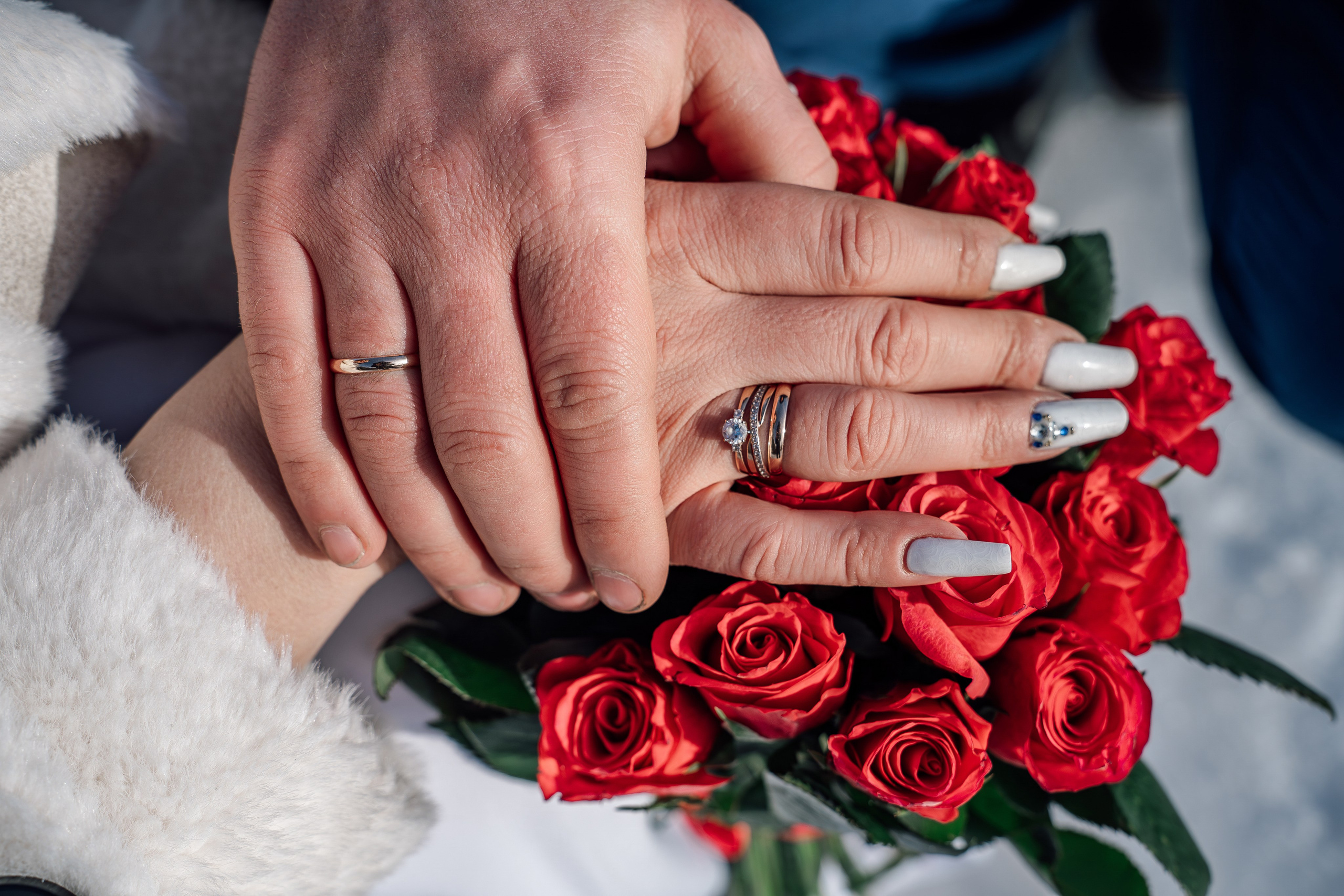 Зимняя свадьба Алексея и Марины. Фотограф Юлия Паськова, город Бирюч