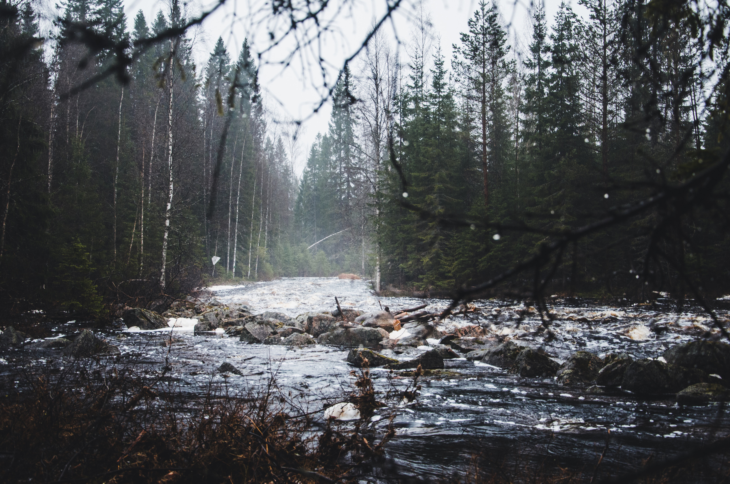 река в южной Карелии