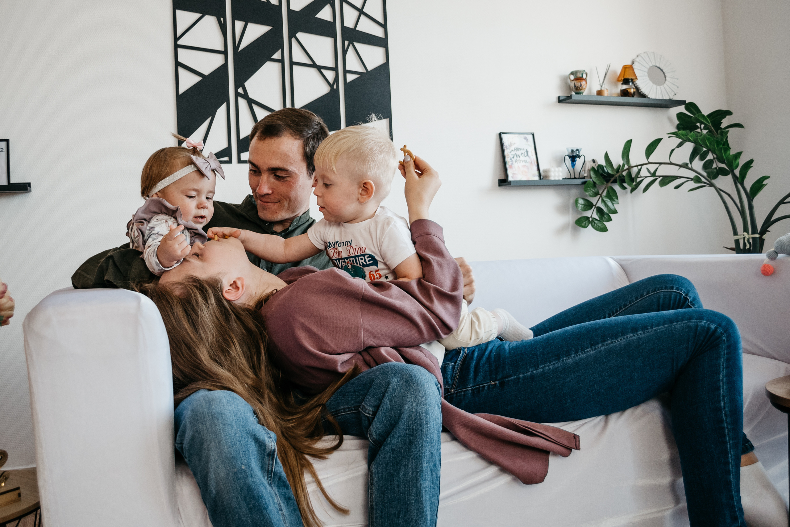 Первый годик двойняшек. Семейный и детский фотограф в Оренбурге Елена Студеникина