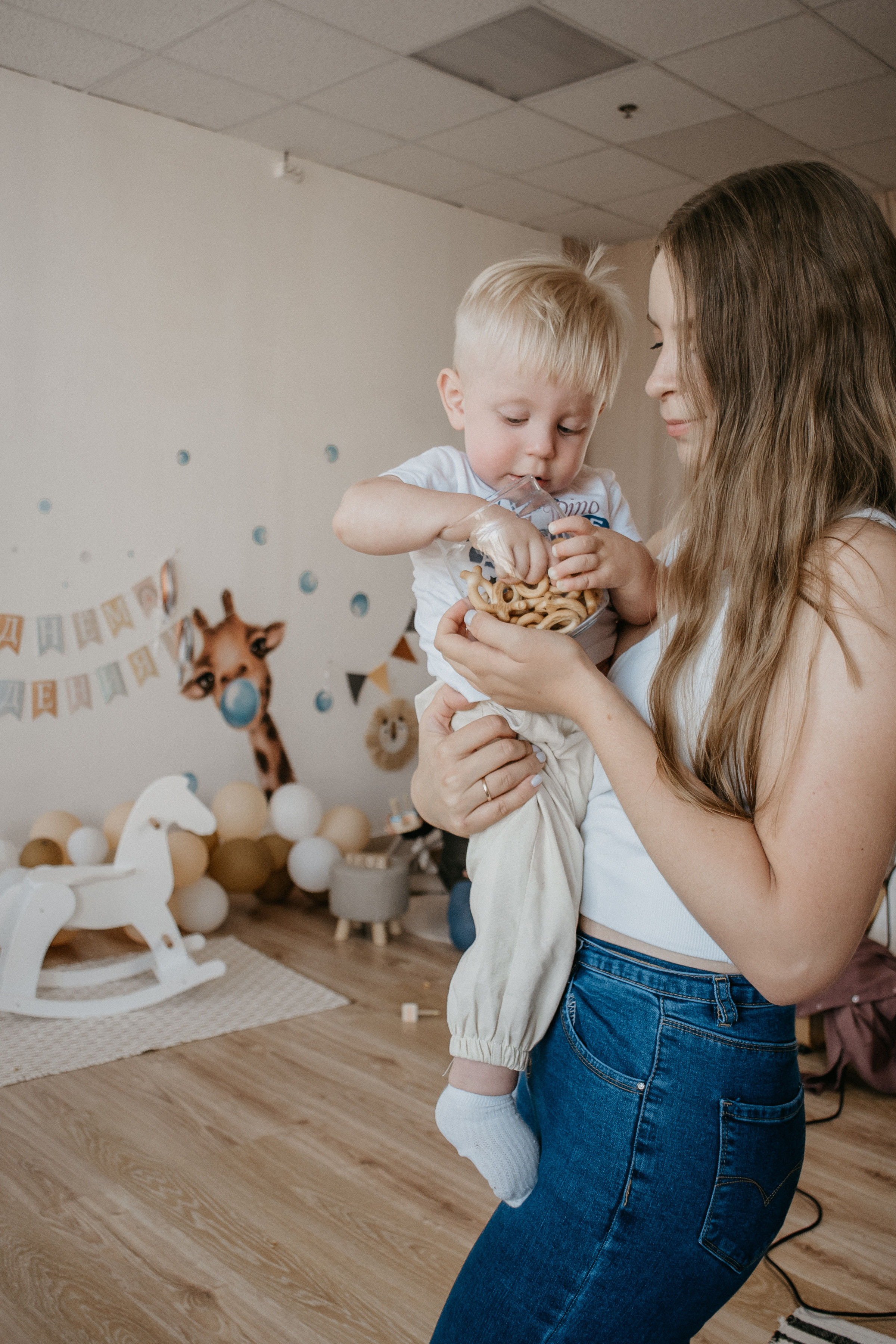 Первый годик двойняшек. Семейный и детский фотограф в Оренбурге Елена Студеникина