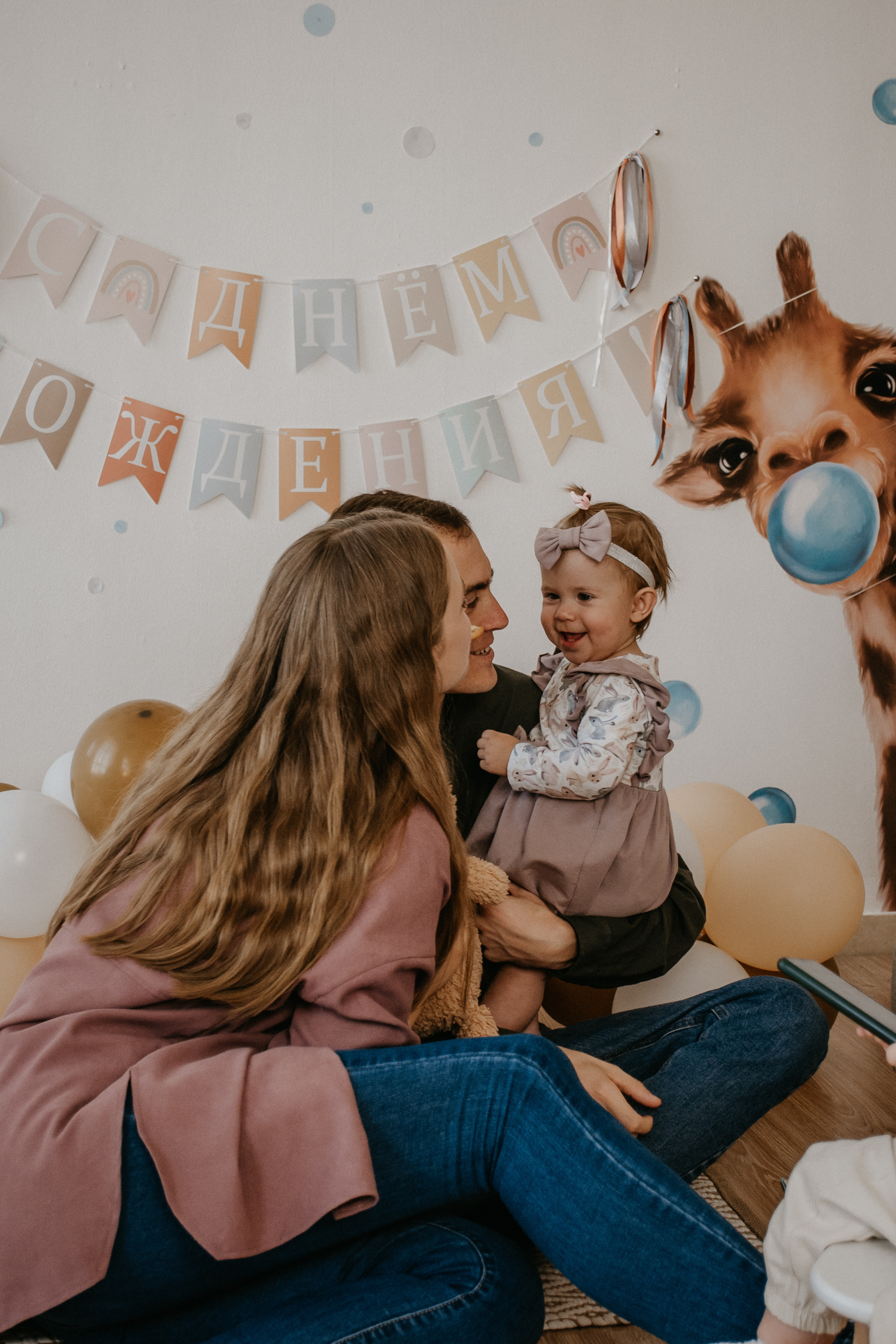 Первый годик двойняшек. Семейный и детский фотограф в Оренбурге Елена Студеникина