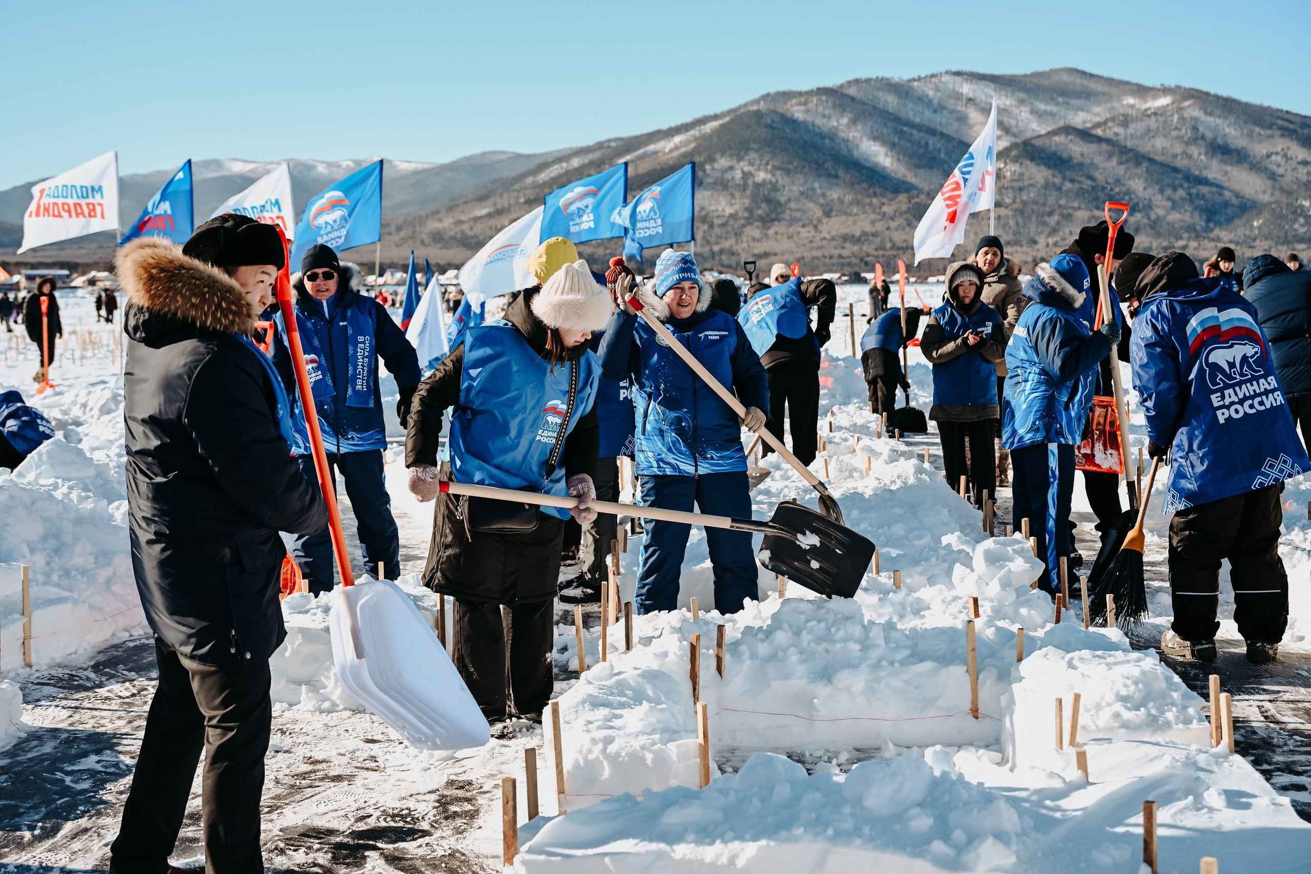 Снежная открытка. Фотобанк Республики Бурятия