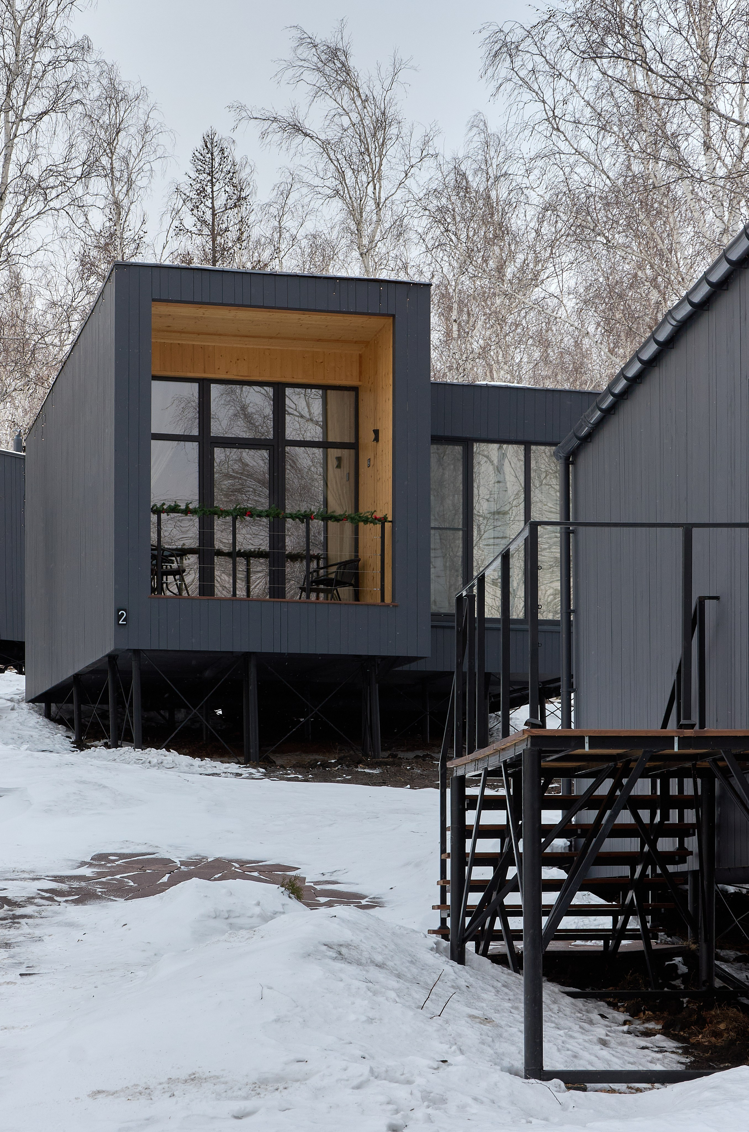 Глемпинг, Гора, оз. Банное. Абросимов Лев интерьерный и архитектурный фотограф