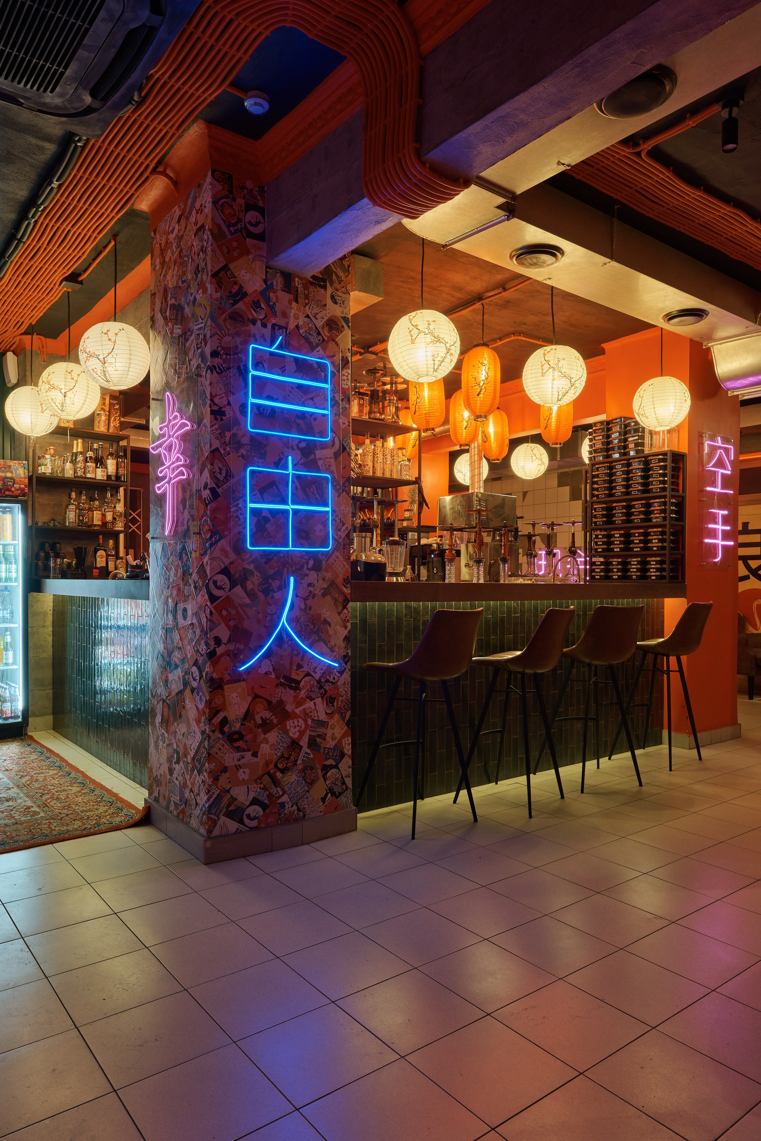 Saiko Bar. Абросимов Лев интерьерный и архитектурный фотограф