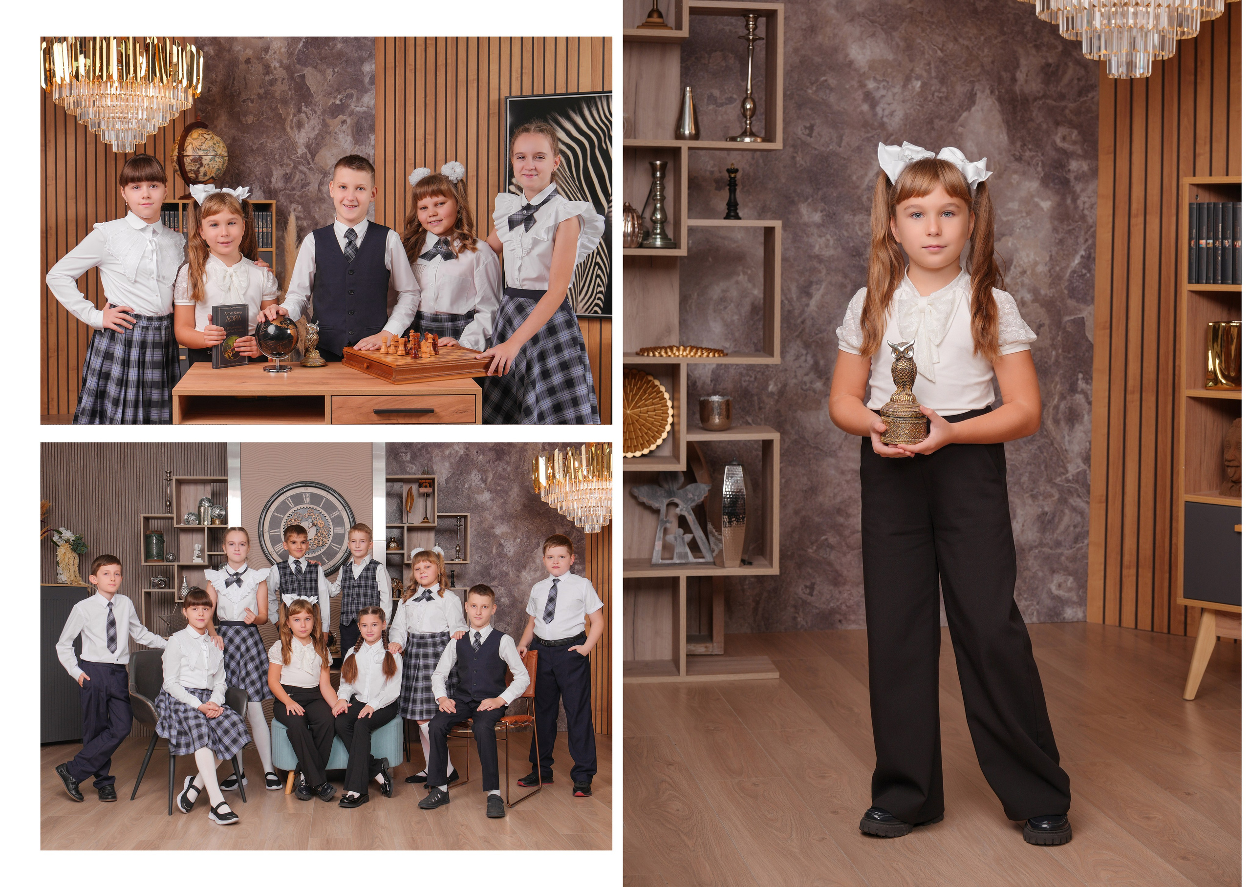 ШКОЛА 104 4 К. Красивый выпускной альбом в Краснодаре