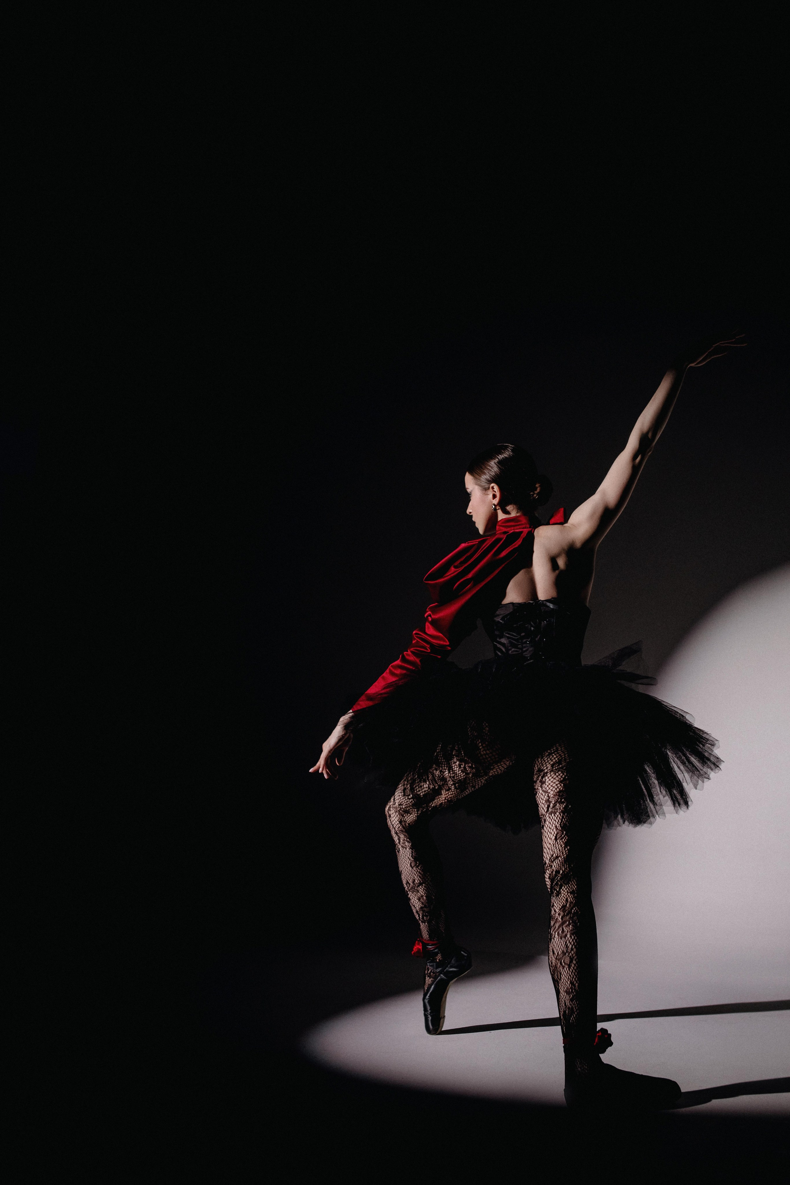 Снежный балет. Черный лебедь. Фотограф в Москве Ольга Сатони