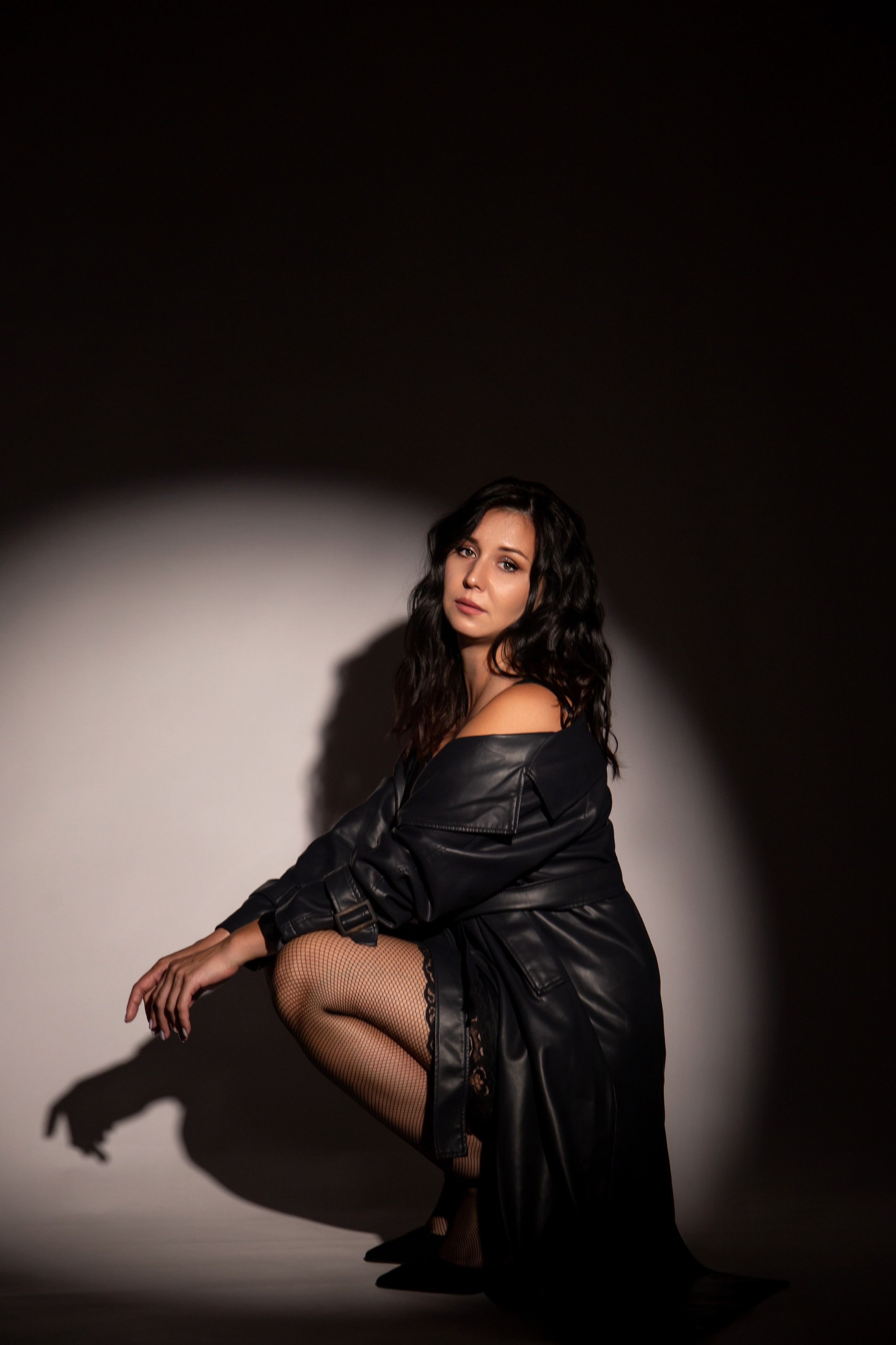 Юлия, съёмка в стиле Кино. Фотограф Дмитров и МО Валентина Халикова