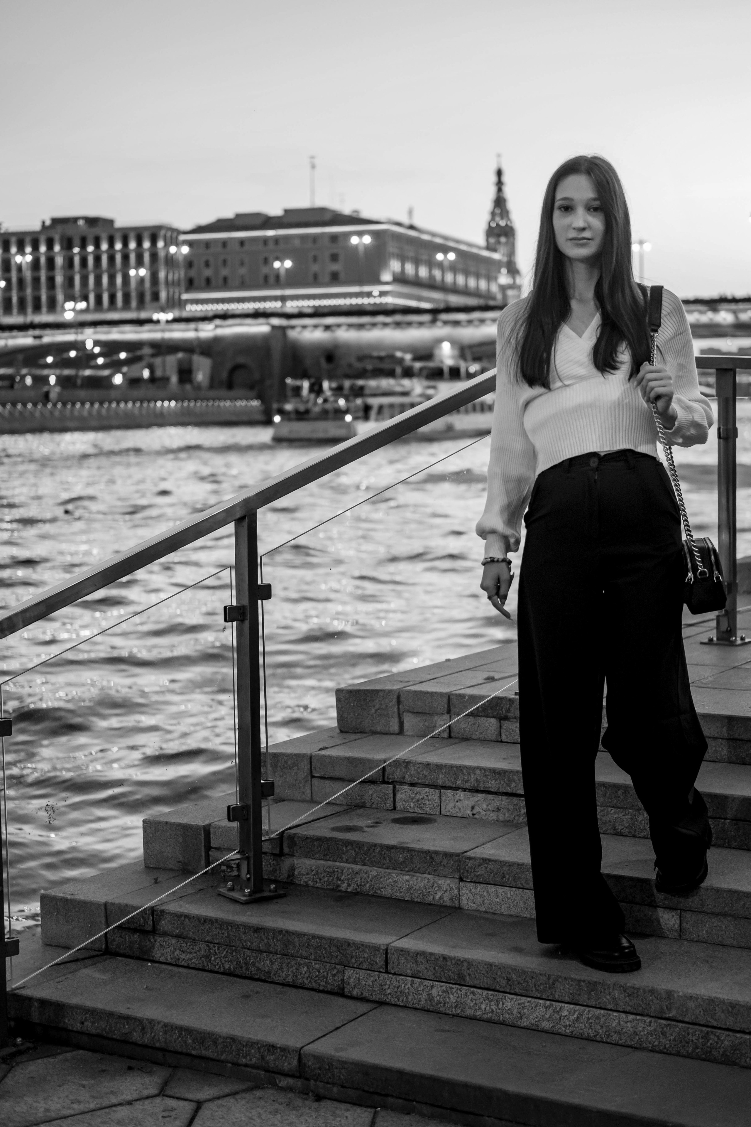 Прогулка по вечерней Москве. Свадебный и семейный фотограф в Новосибирске, Санкт-Петербурге, Москве