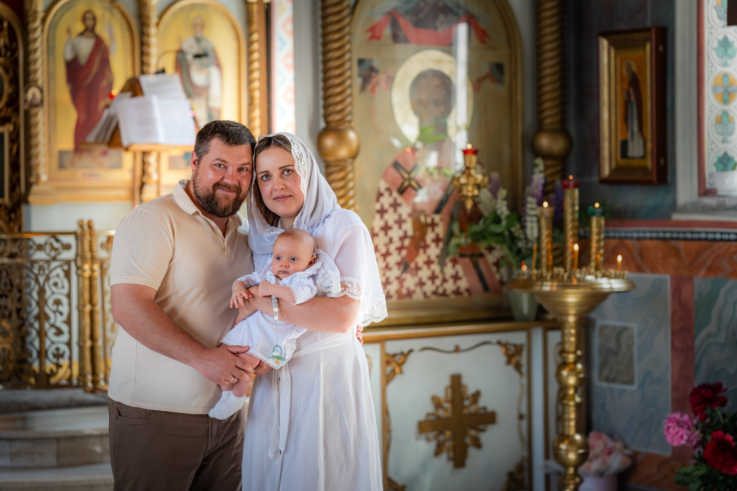 Таинство крещения венчания