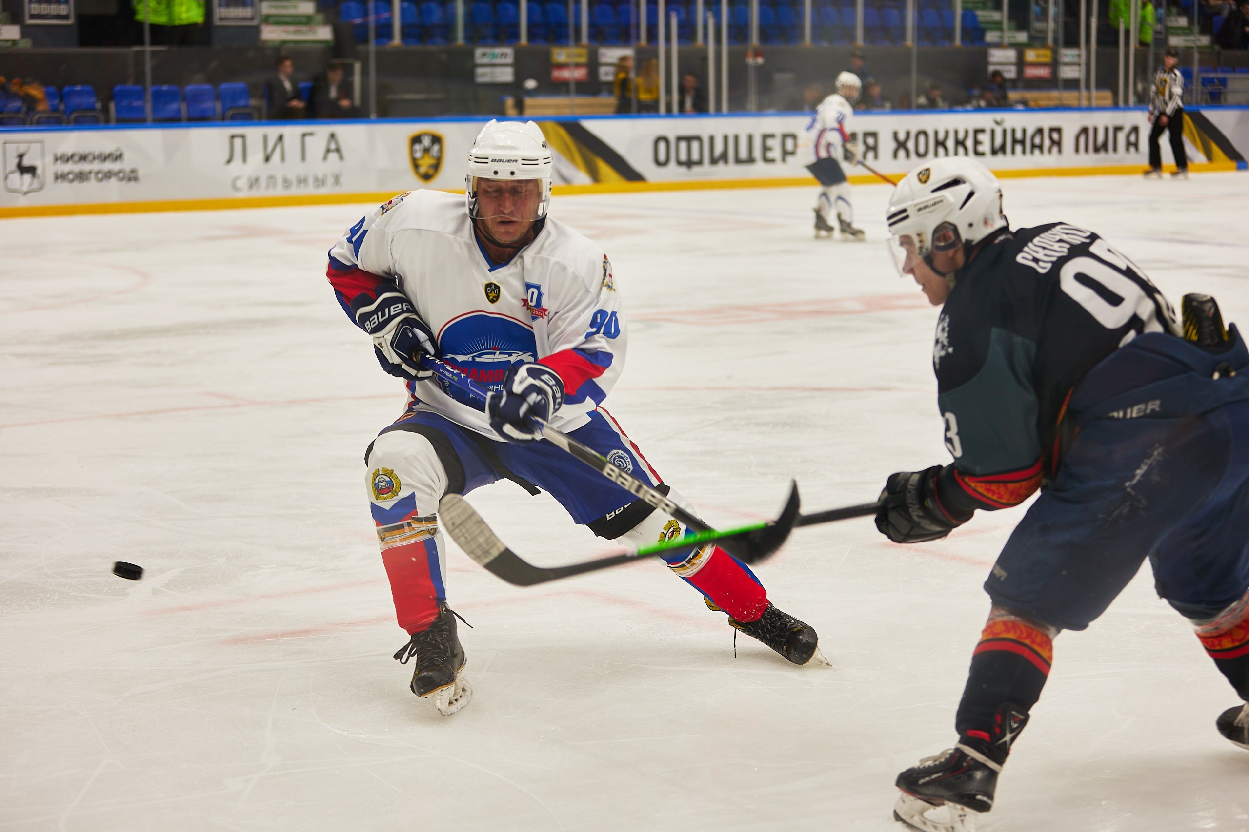 Репортаж. Офицерская хоккейная лига 2025 год. Спортивный фотограф Некрасов Денис