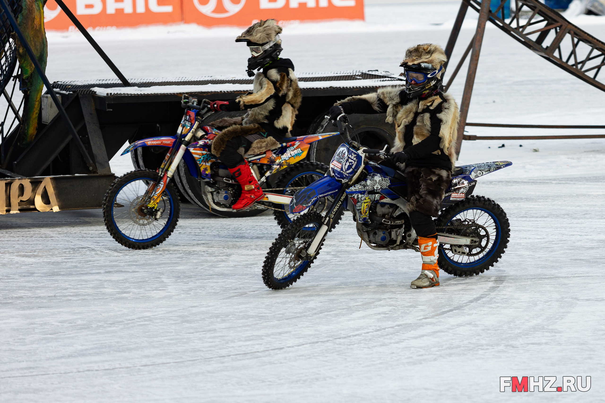BAIC личный чемпионат России по мотогонкам на льду. 15.02.25. Фотограф Ольга Гирусова «Пантерочка» Москва