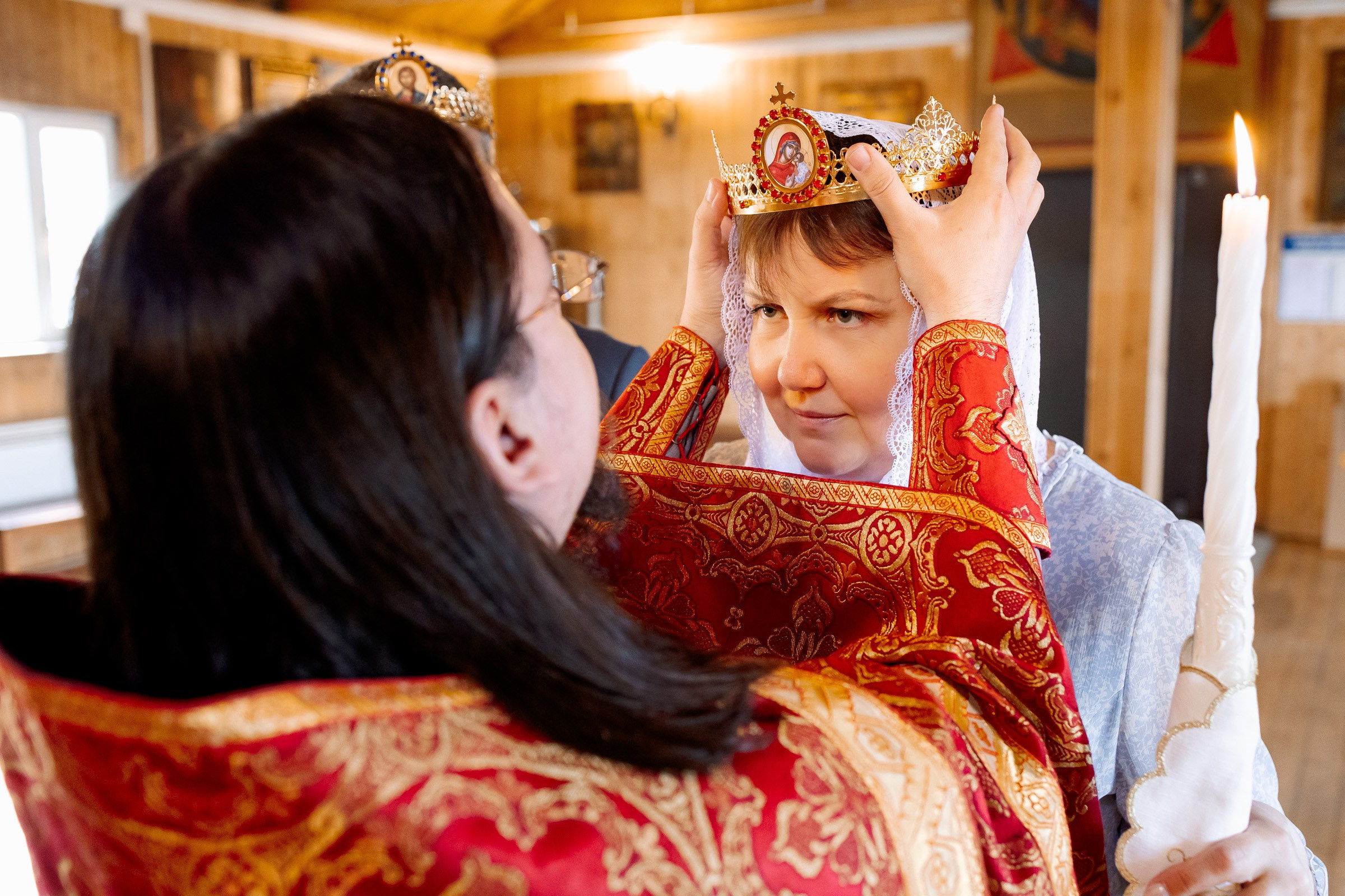 Венчание пары