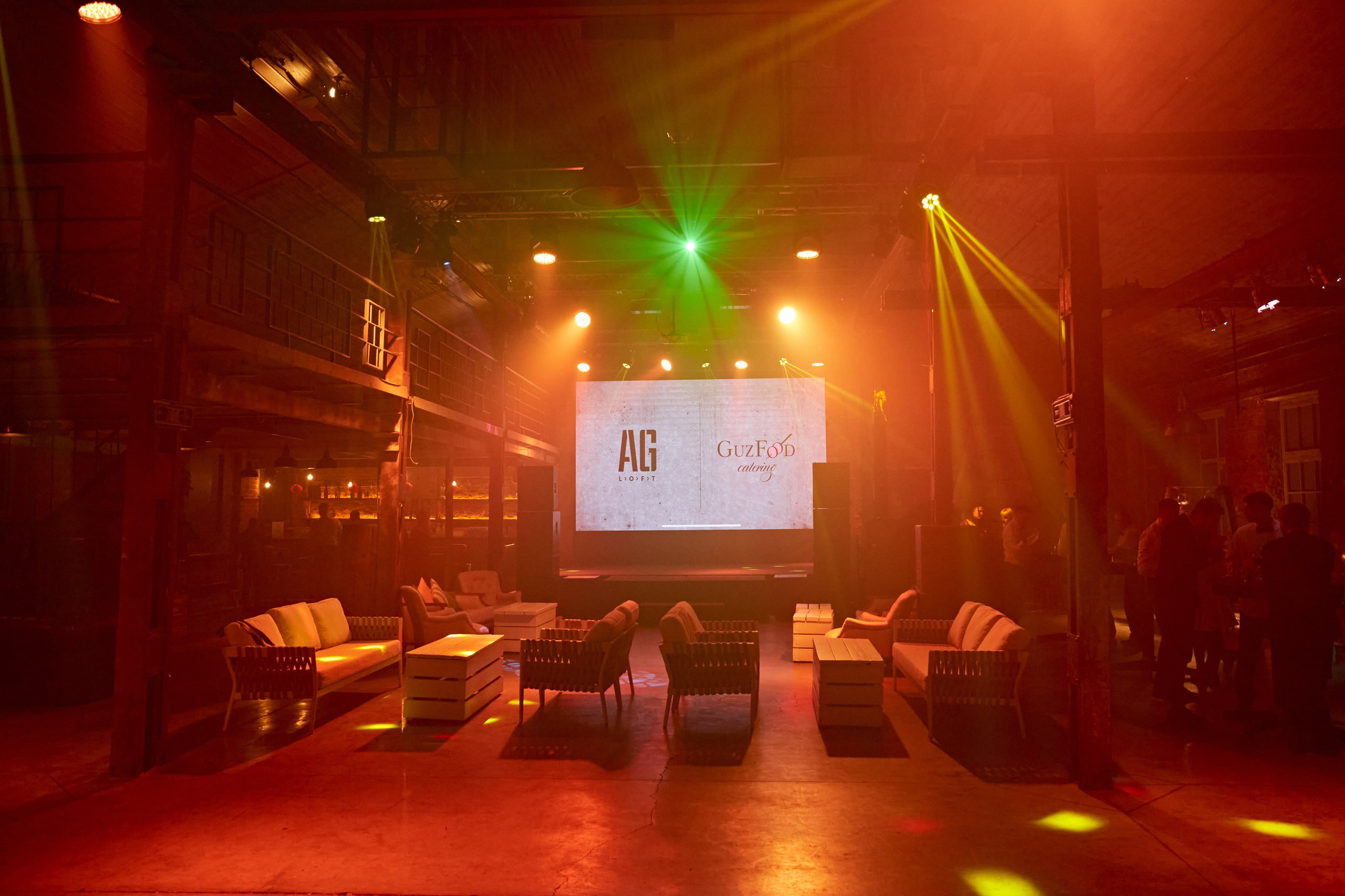 Корпоратив AG Loft & Guz Food catering. Фотограф Андрей Егоров