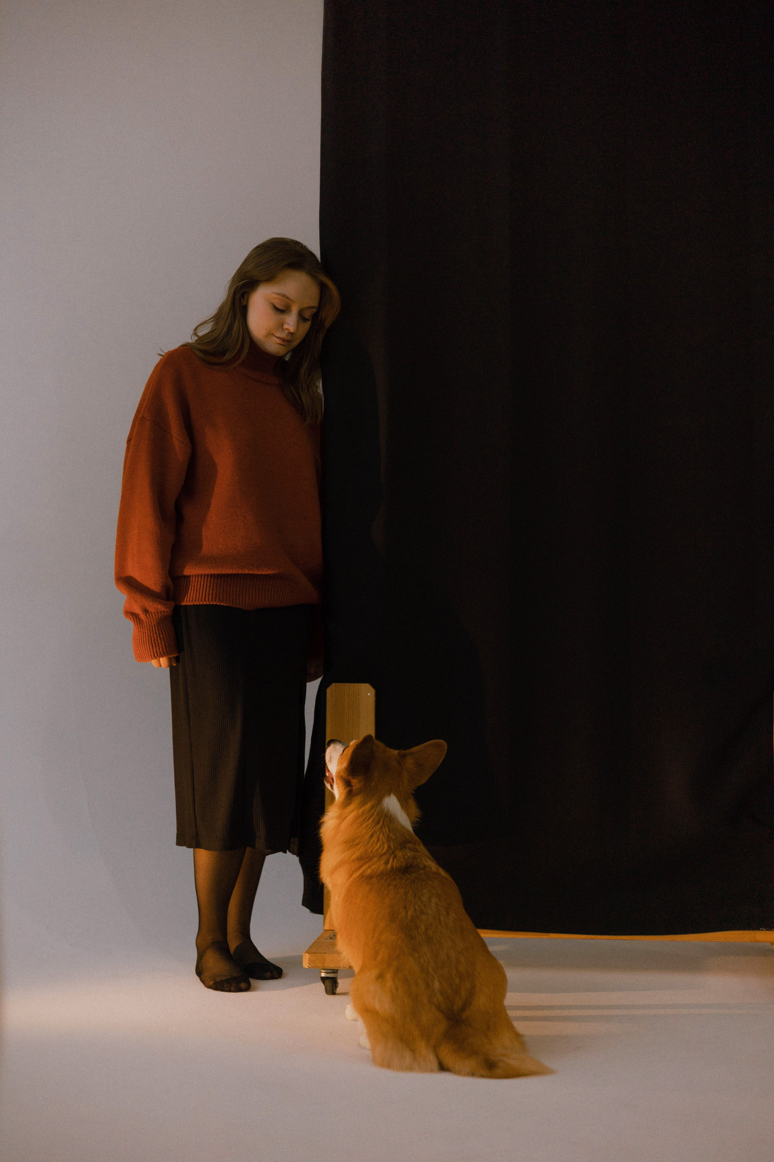 Настя и Мия. Фотограф-анималист Богданова Полина