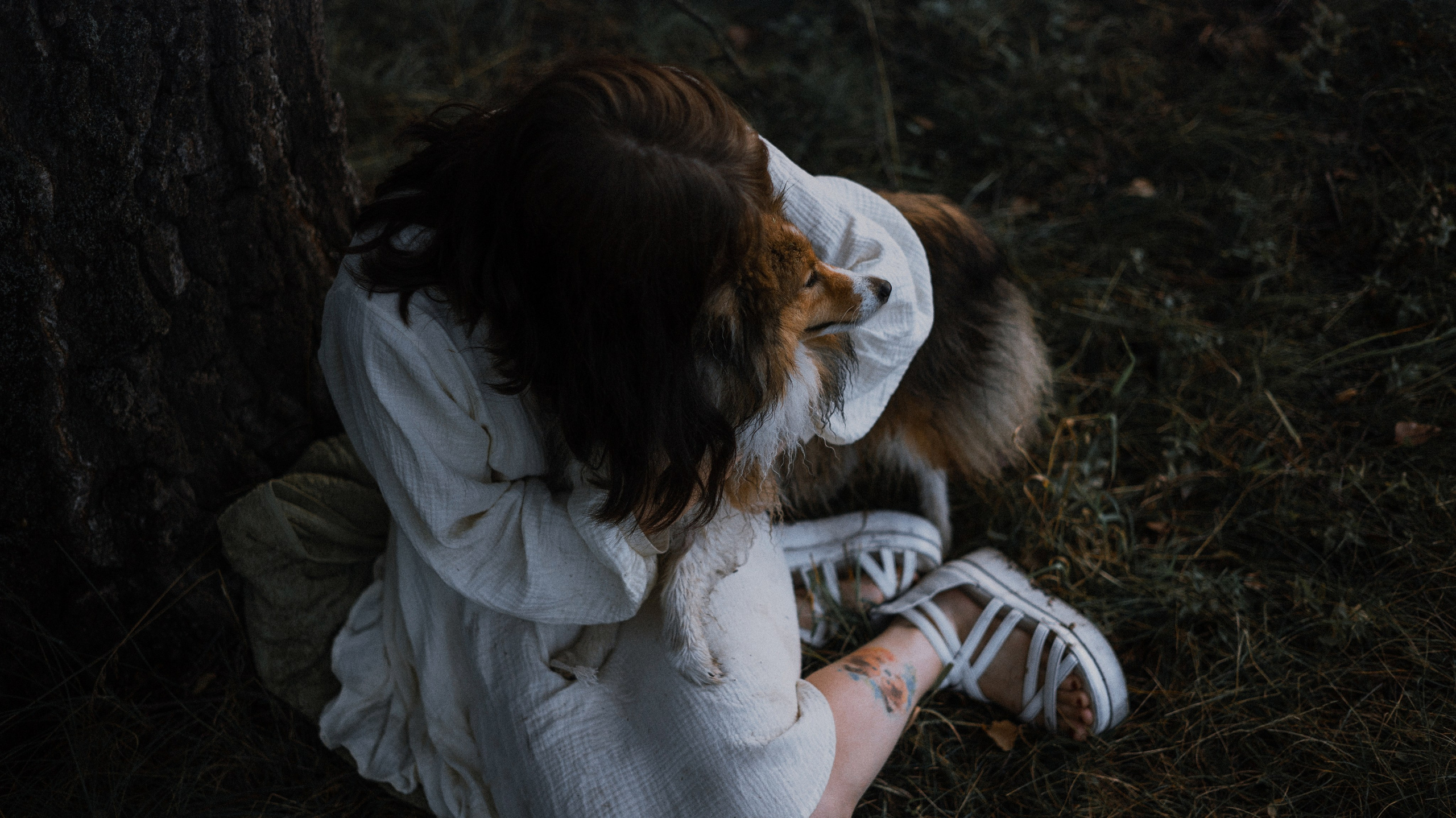 Аня и Скай. Фотограф-анималист Богданова Полина