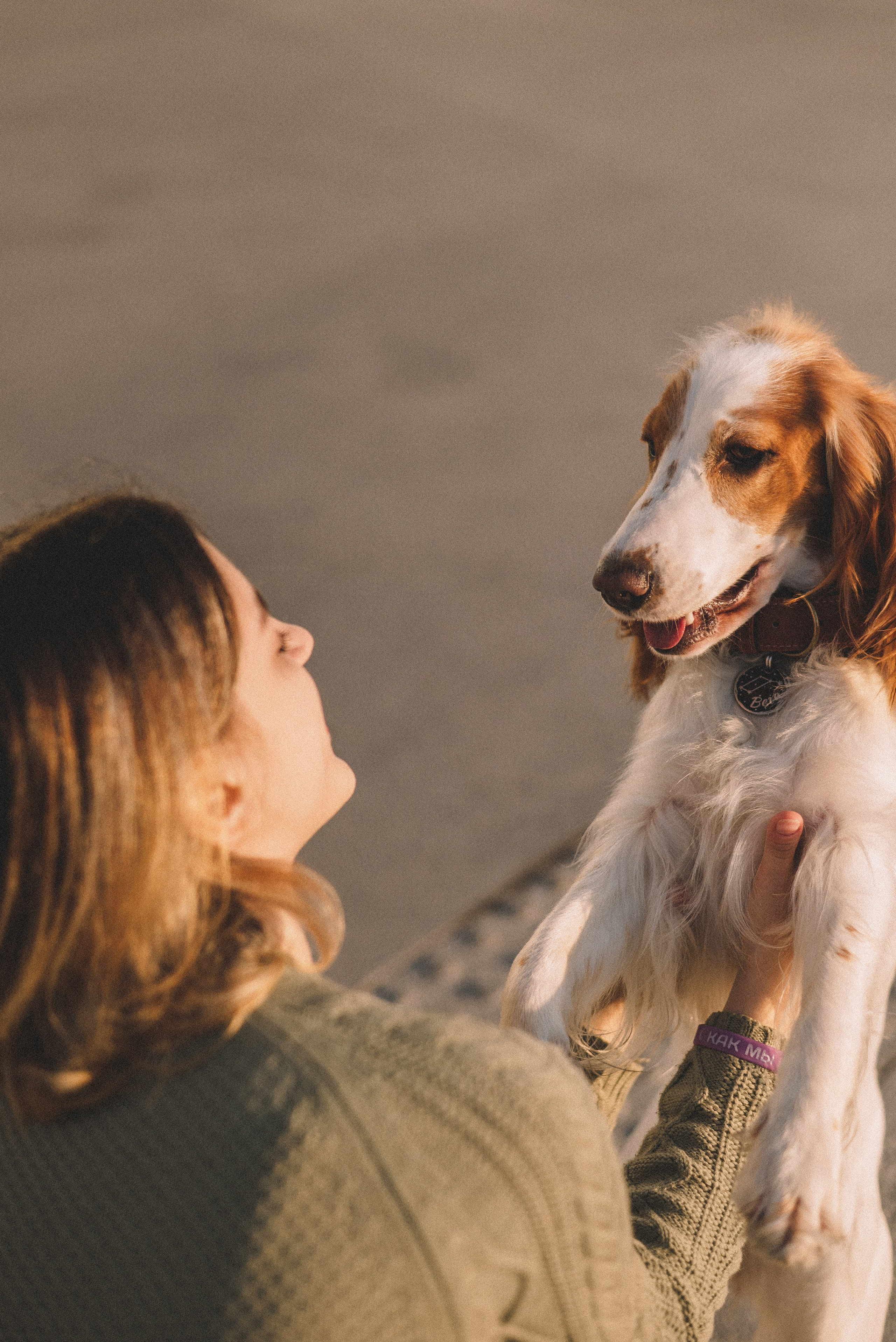 Маша и Вега. Фотограф-анималист Богданова Полина