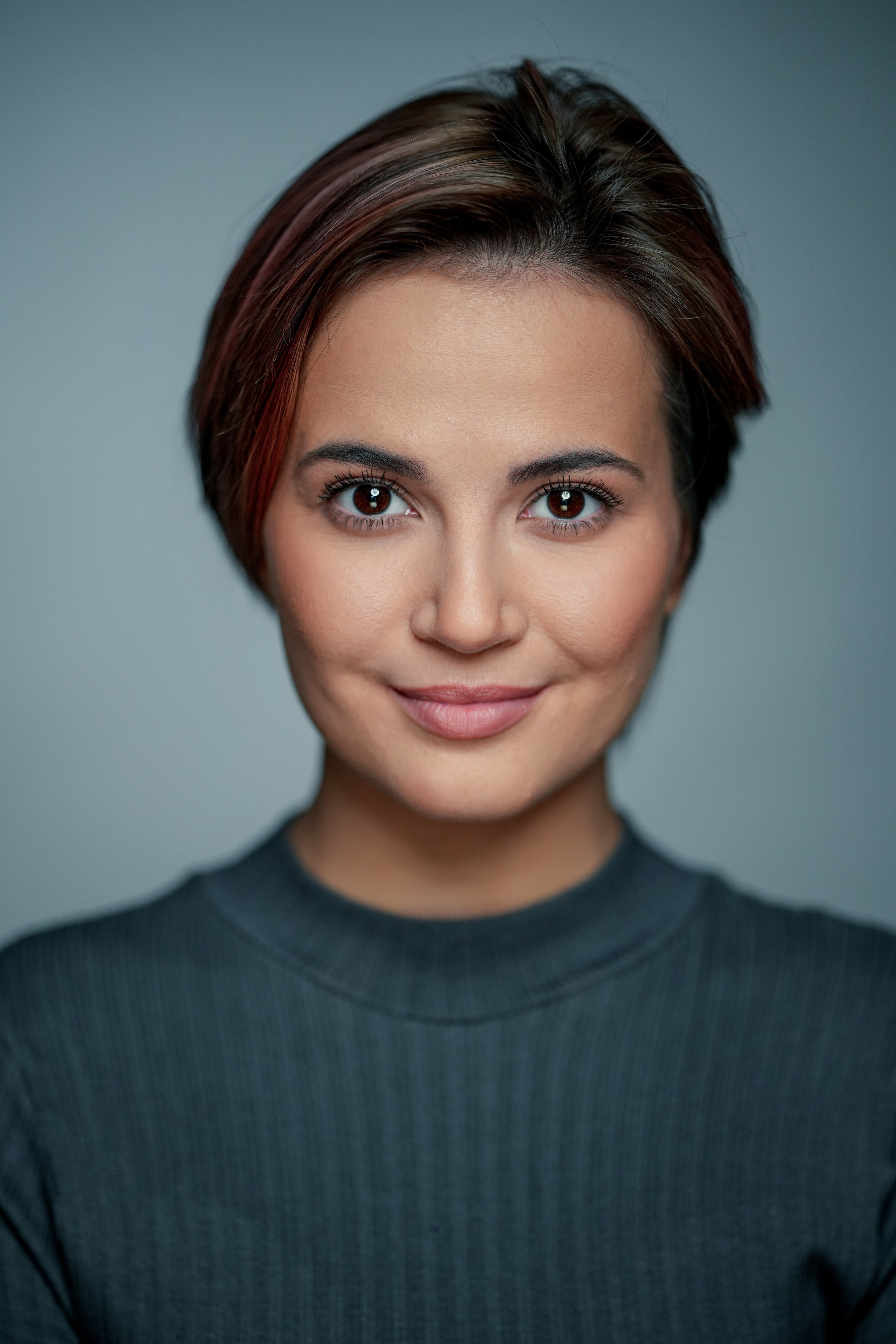 Актриса Виктория Крат. Портретная съемка в Москве, студийный фотограф Игорь Фомин