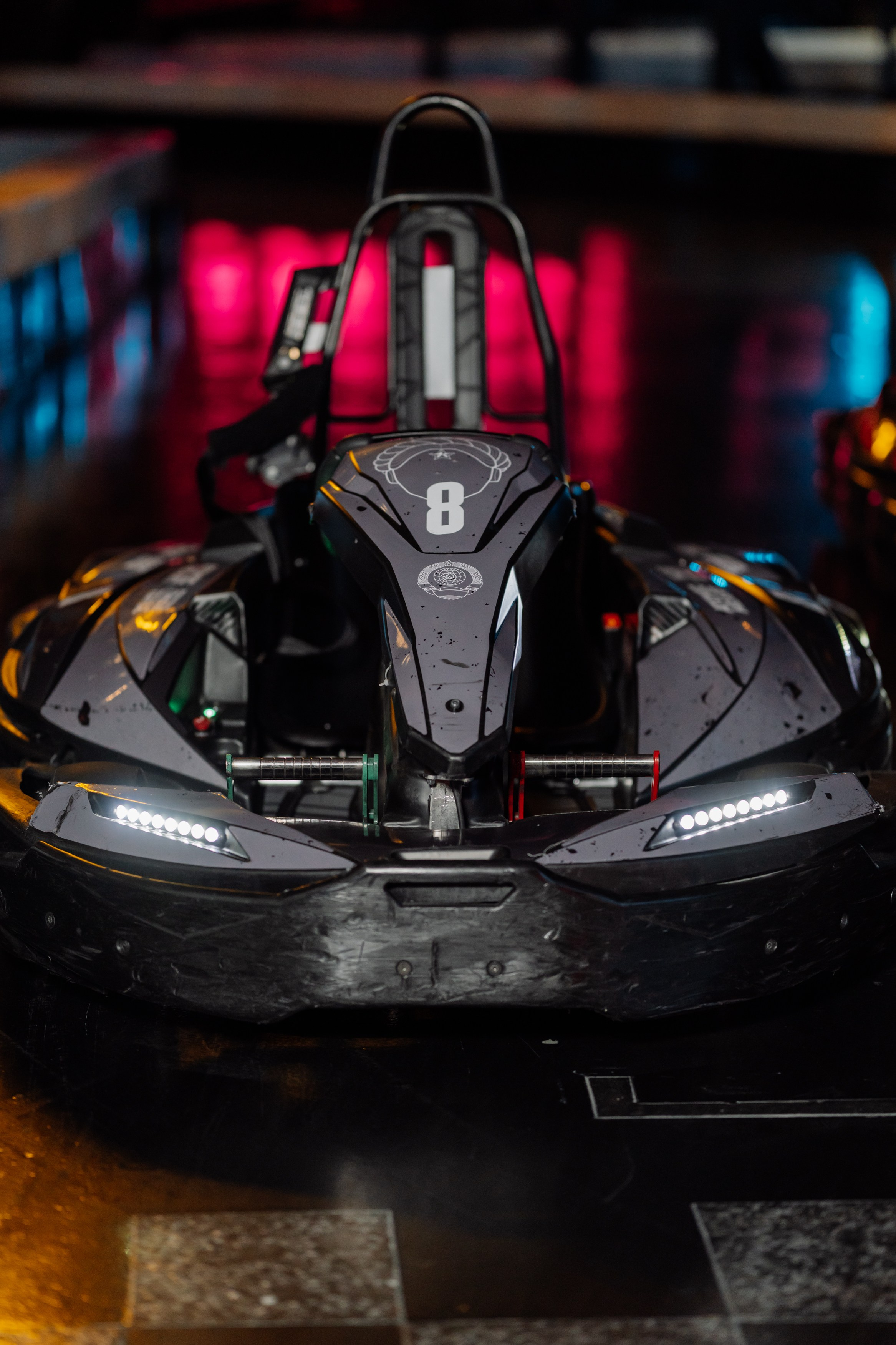 Спортивная съёмка картинга